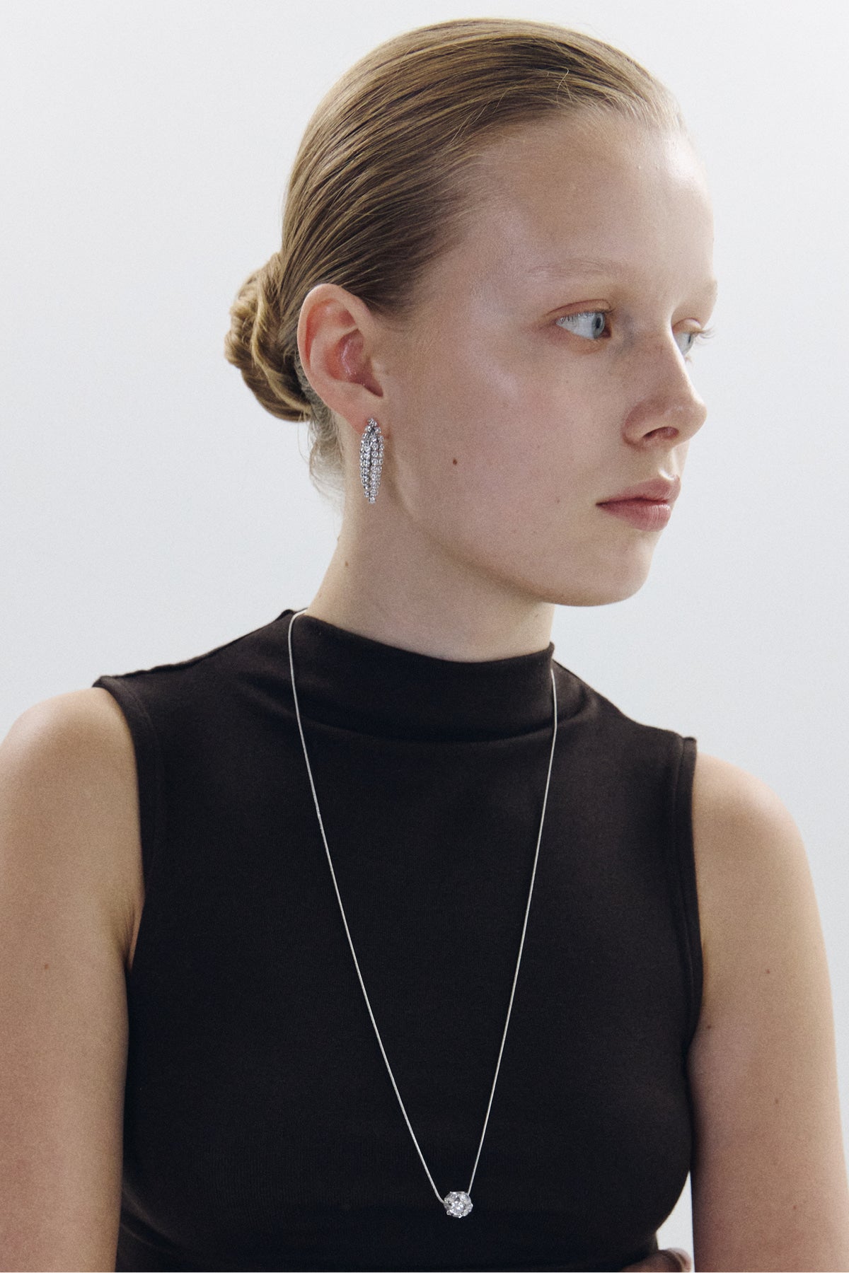 Lightline Tassel Hoop Earrings【MWER260607】