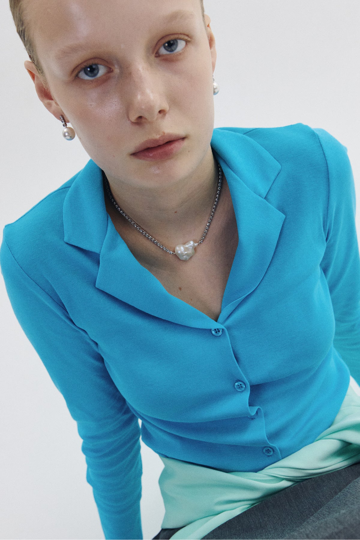 Lightline Baroque Pearl Necklace【MWNL260607】
