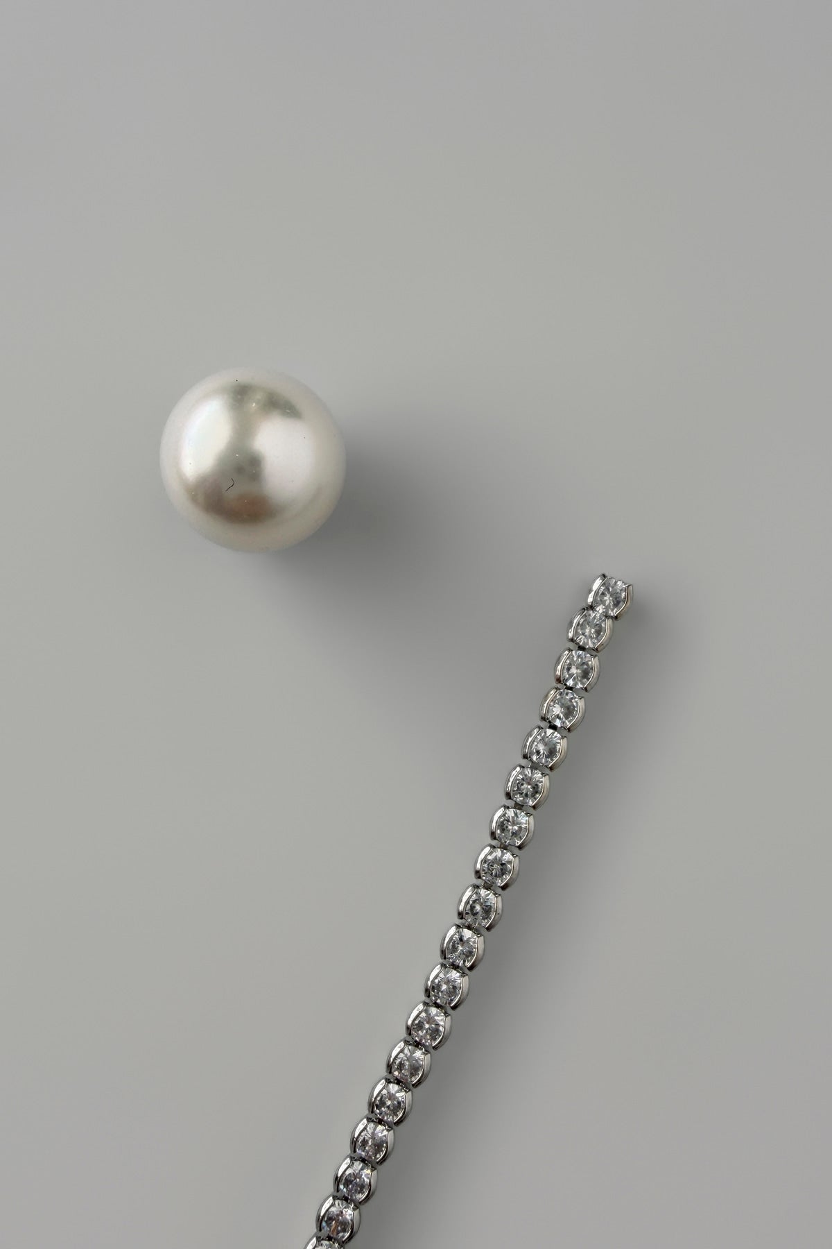 Pearl and Lightline Earrings【MWER260606】