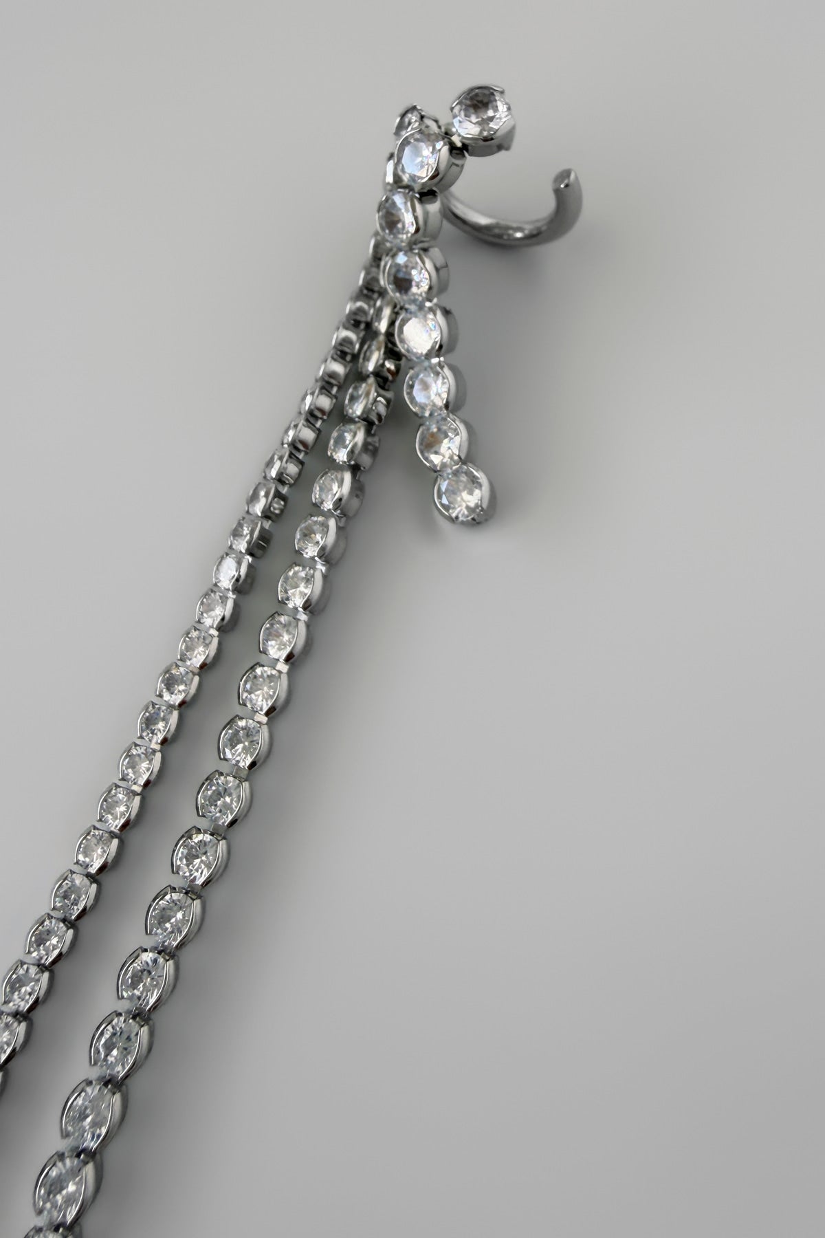Crystal Tassel Ear Cuff【MWER260608】