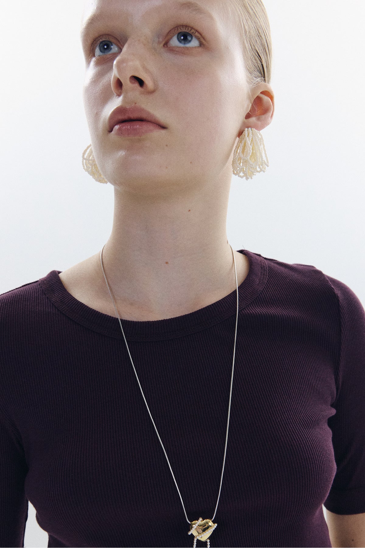 Seed Pearl Tassel Earrings【MWER260602】