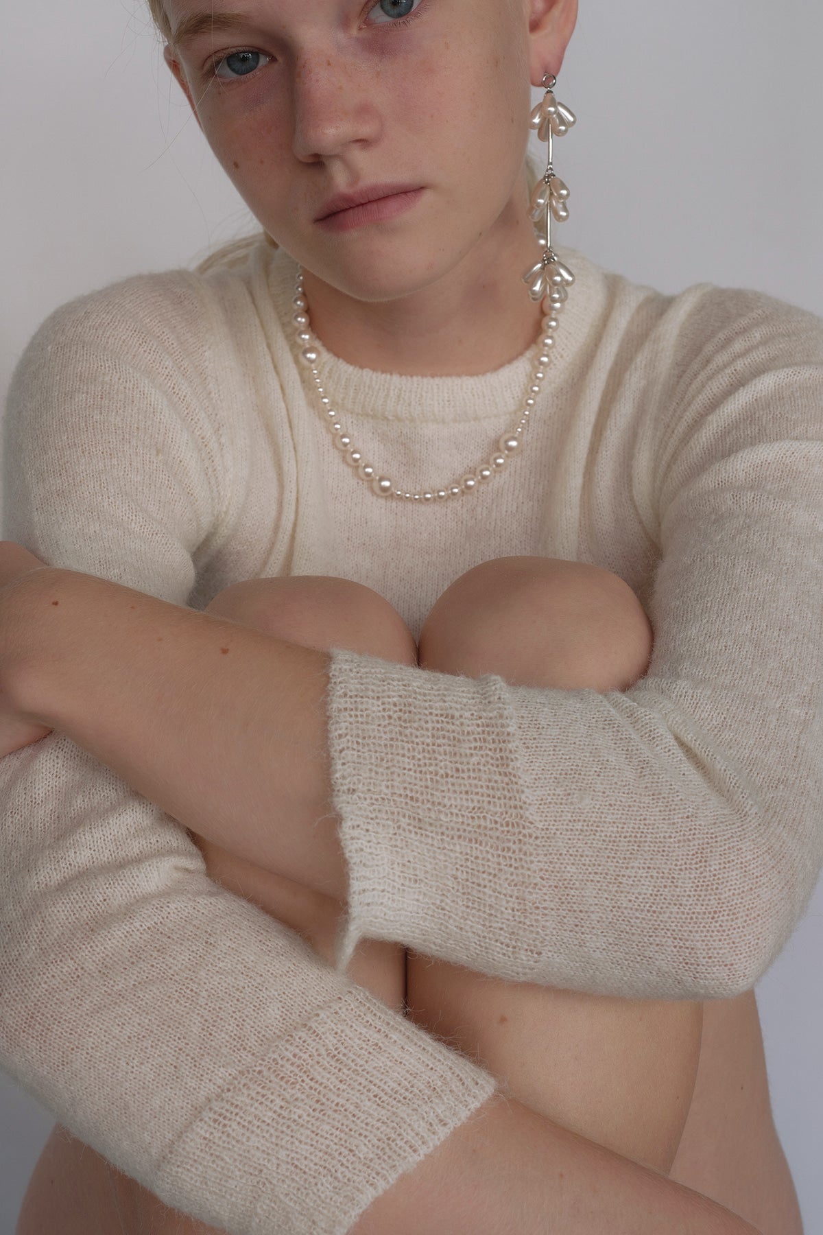 Spiny Pearl Necklace【MWNL240602】