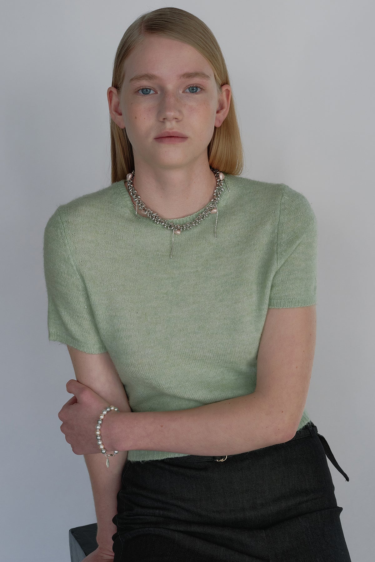 Moonstruck Pink Hearts Necklace【MWNL250101】