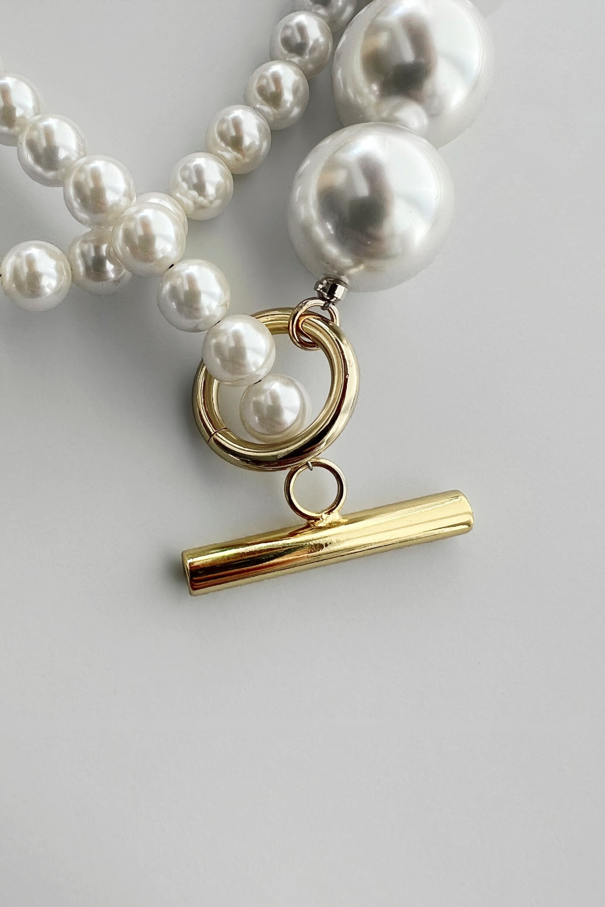 Big Pearl Two Way Necklace【MWNL260203】