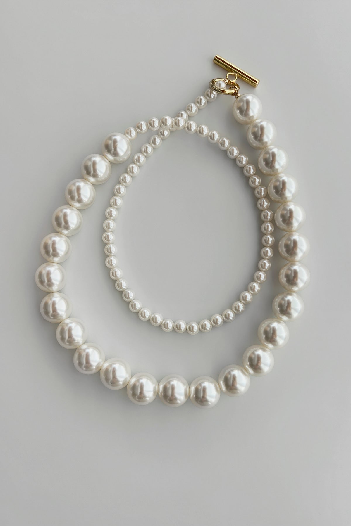 Big Pearl Two Way Necklace【MWNL260203】
