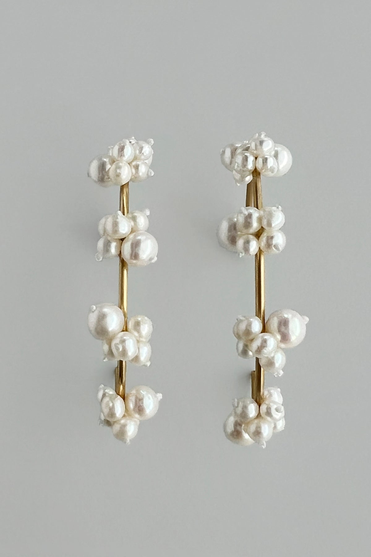 Blooming Bud Hoop Earrings【MWER260207】
