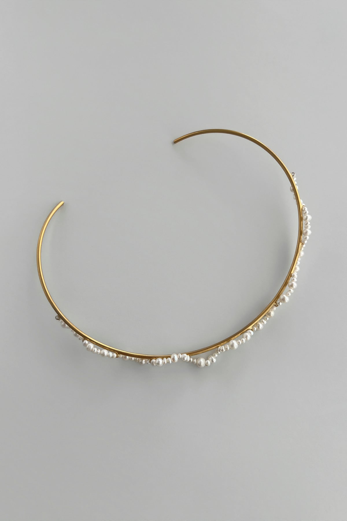 Pearl Bud Wire Choker【MWNL260106】