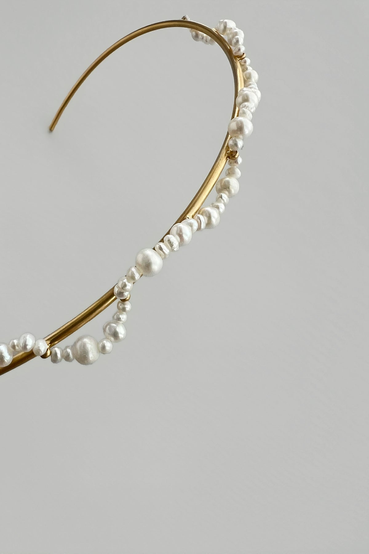 Pearl Bud Wire Choker【MWNL260106】