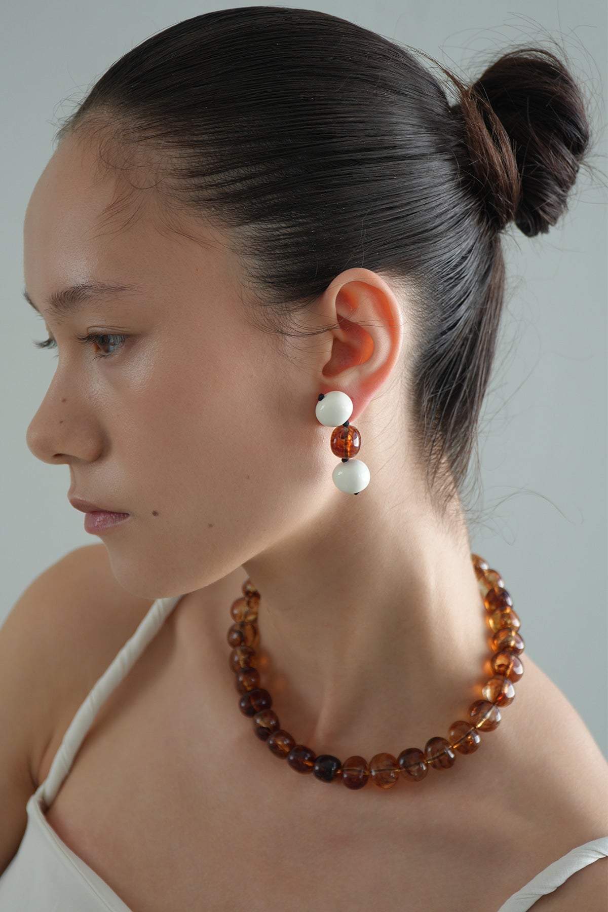 Amber Berry Bold Necklace【MWNL260402】