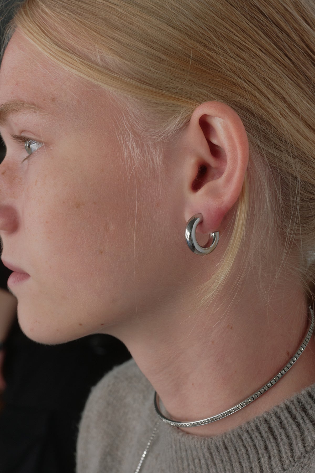 Teardrop Pearl Unbalanced Earrings【MWER240603】