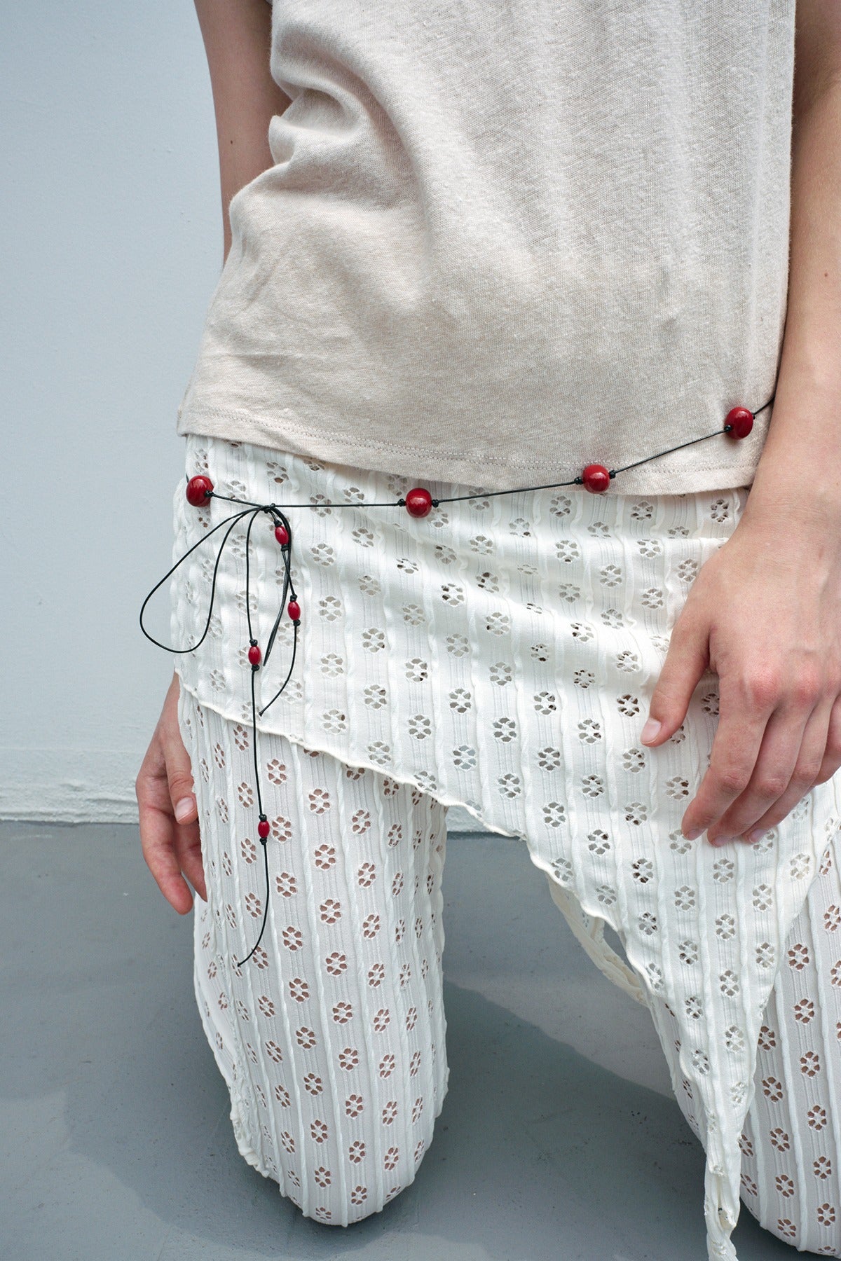 Red Berry Wrap Belt【MWET250503】