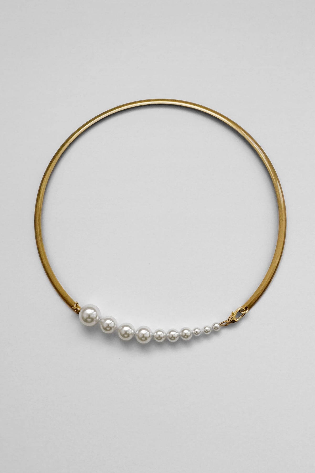 Spiny Pearl Wire Choker【MWNL240603】