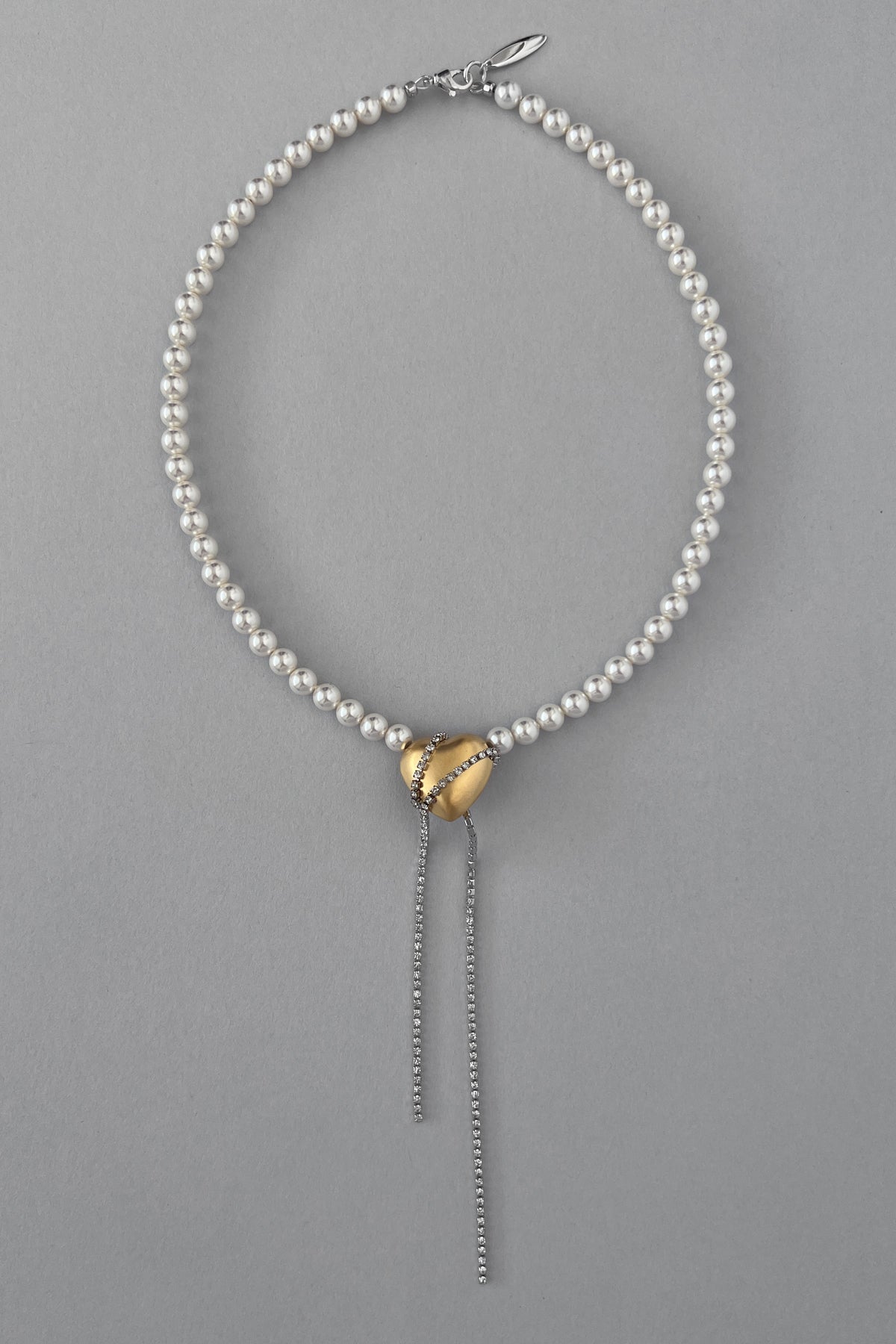 Moonlit Heartstrings Pearl Necklace【MWNL250105】