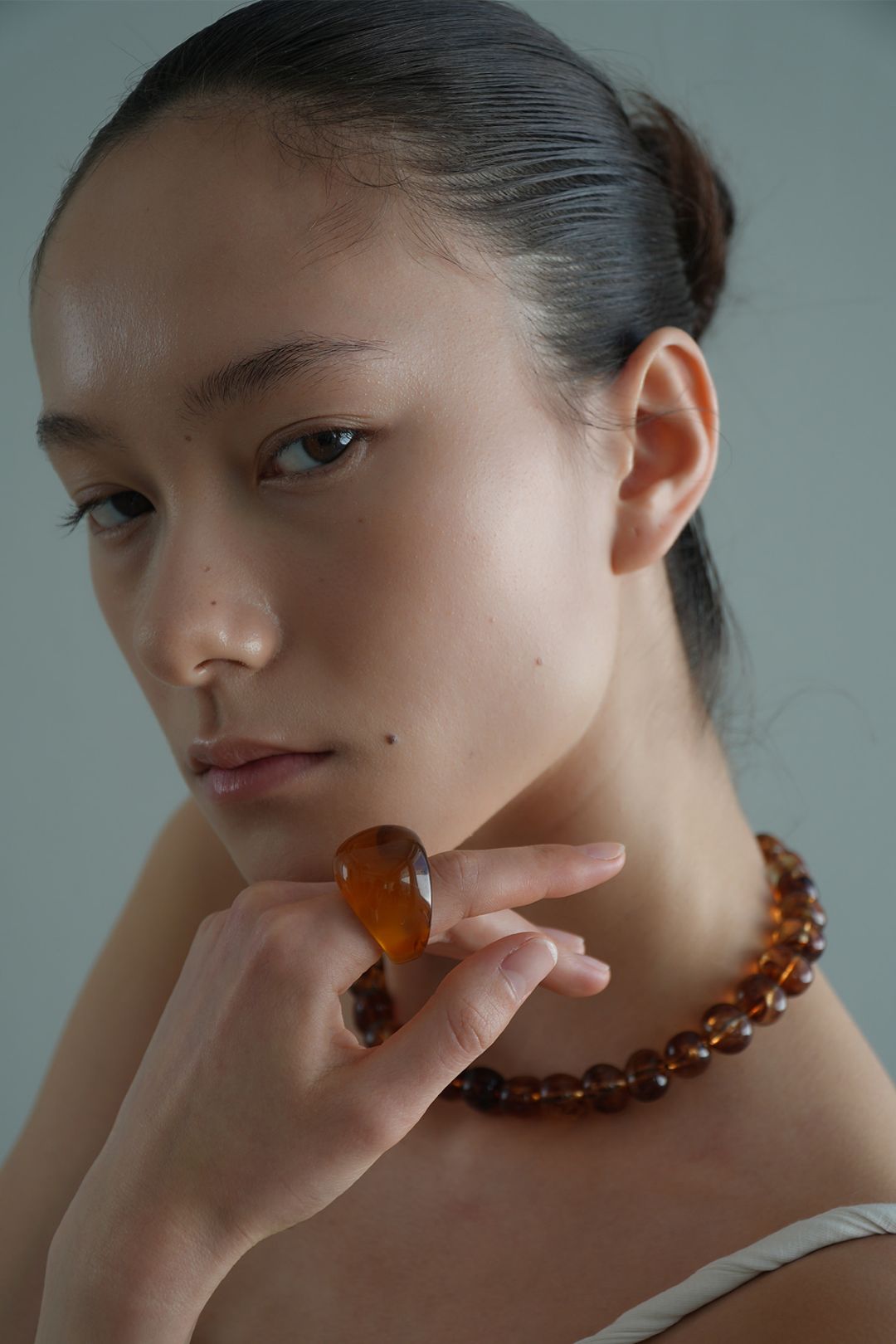 Amber Dome Ring【MWRG260402】