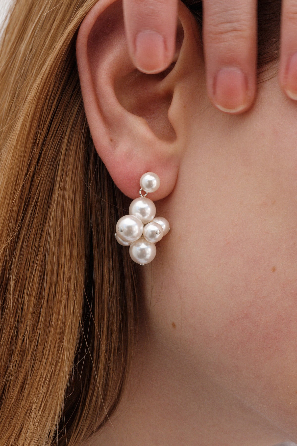 Pearl Bloom Earrings【MWER240202】