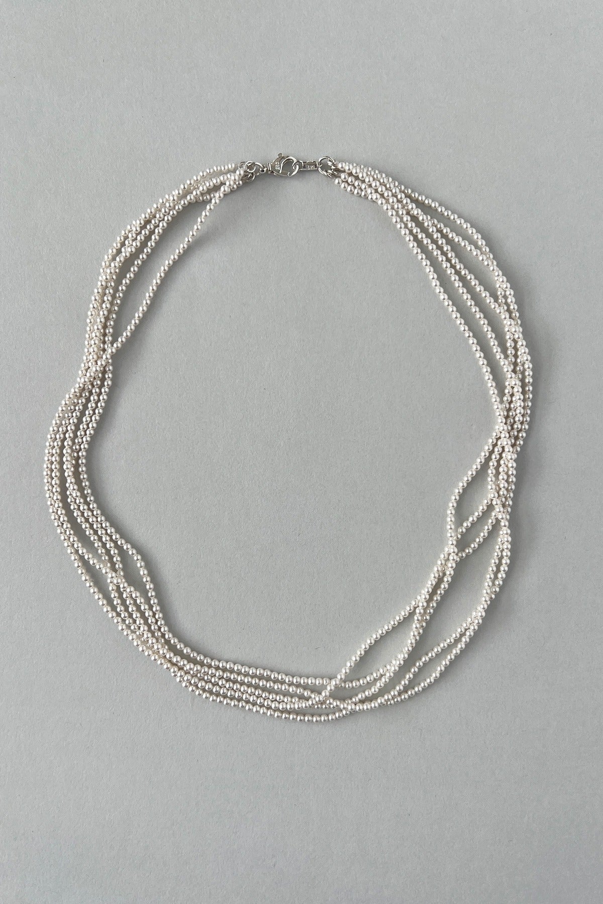 [MJxME] Petite Pearl Bunch Necklace【MWNL250203】