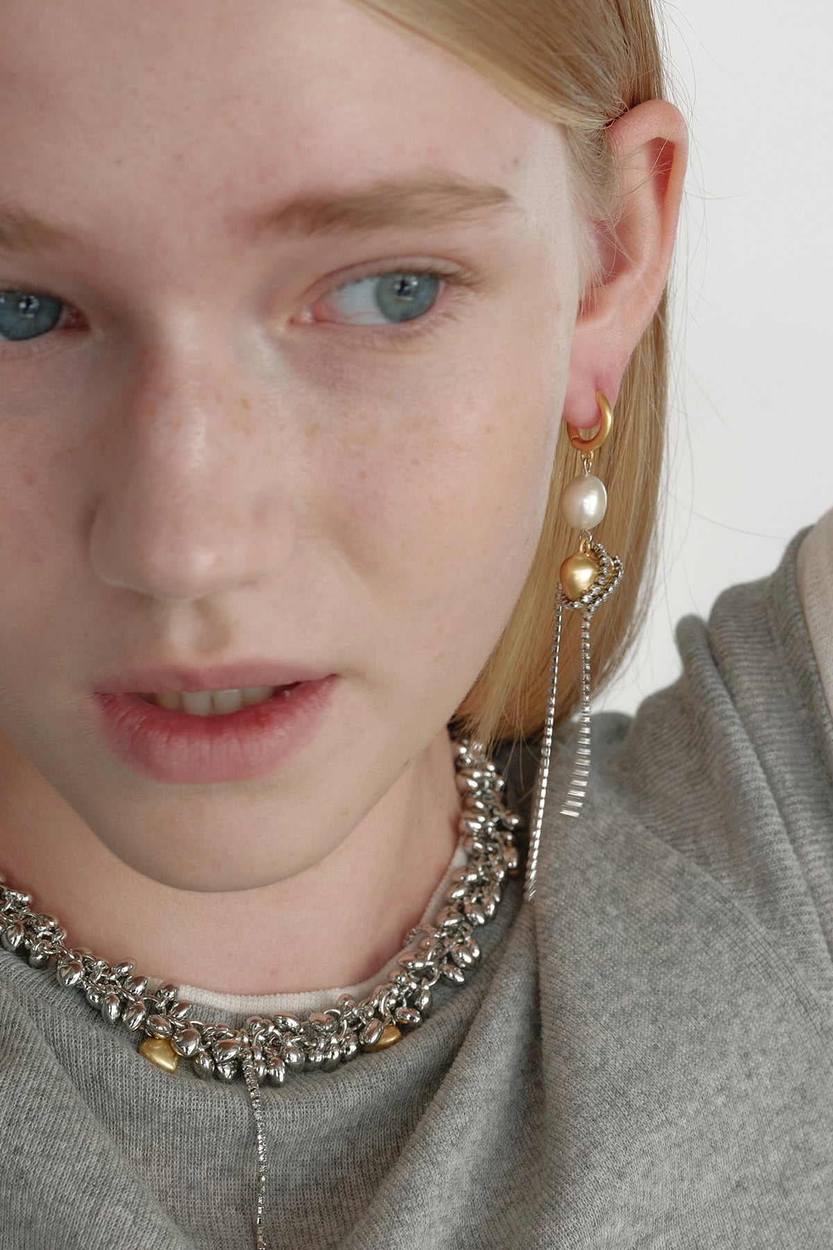 Moonlit Heartstrings Single Earring 【MWER250107】