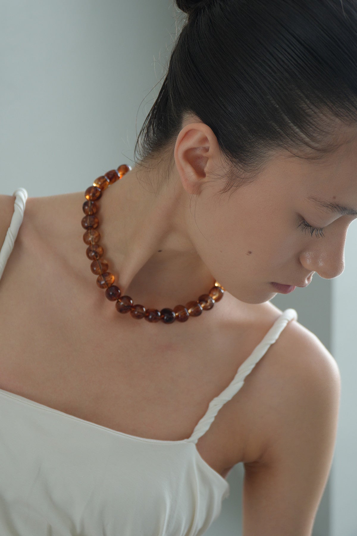 Amber Berry Bold Necklace【MWNL260402】