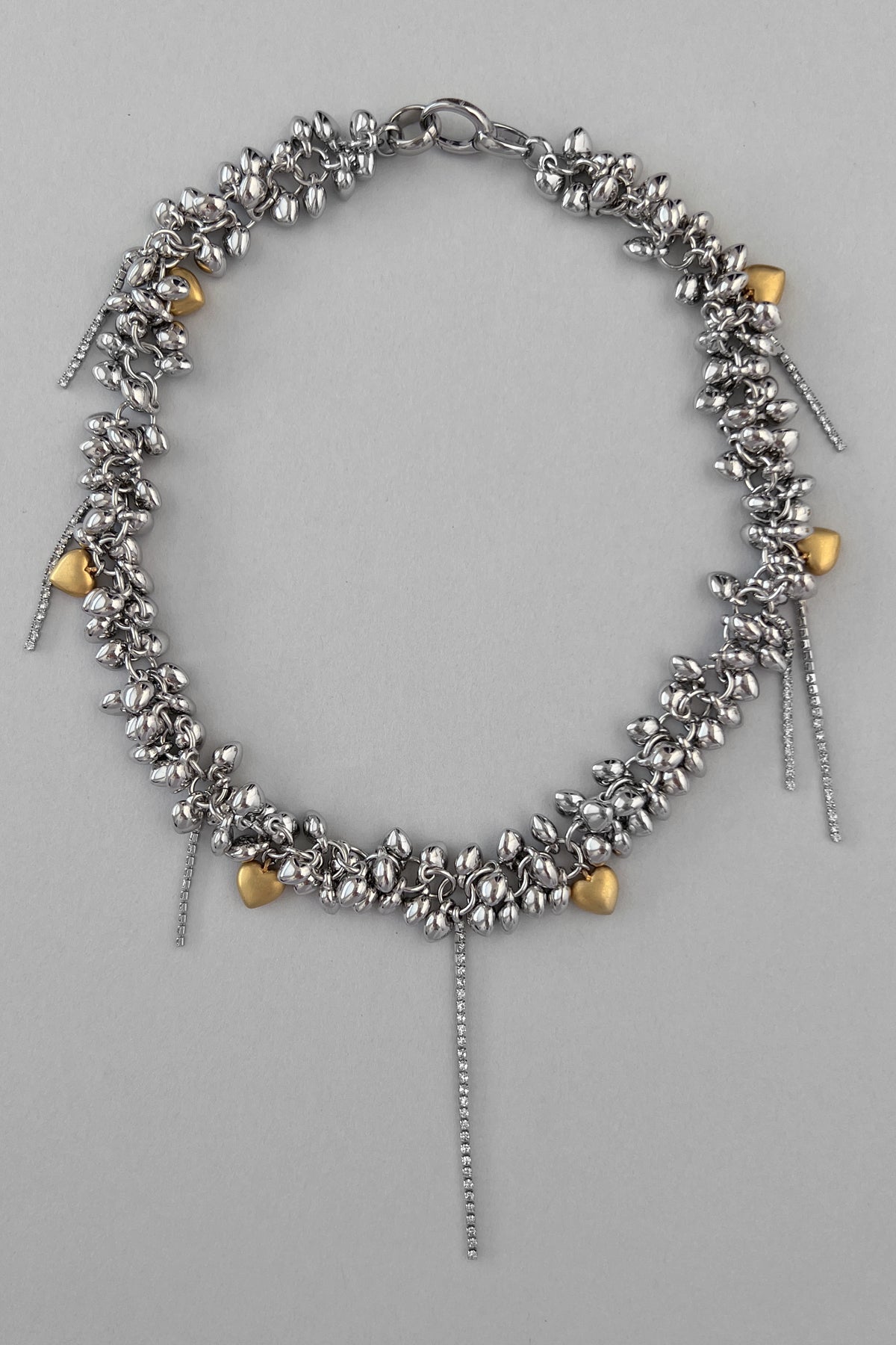 Moonstruck Gold Hearts Necklace【MWNL250102】