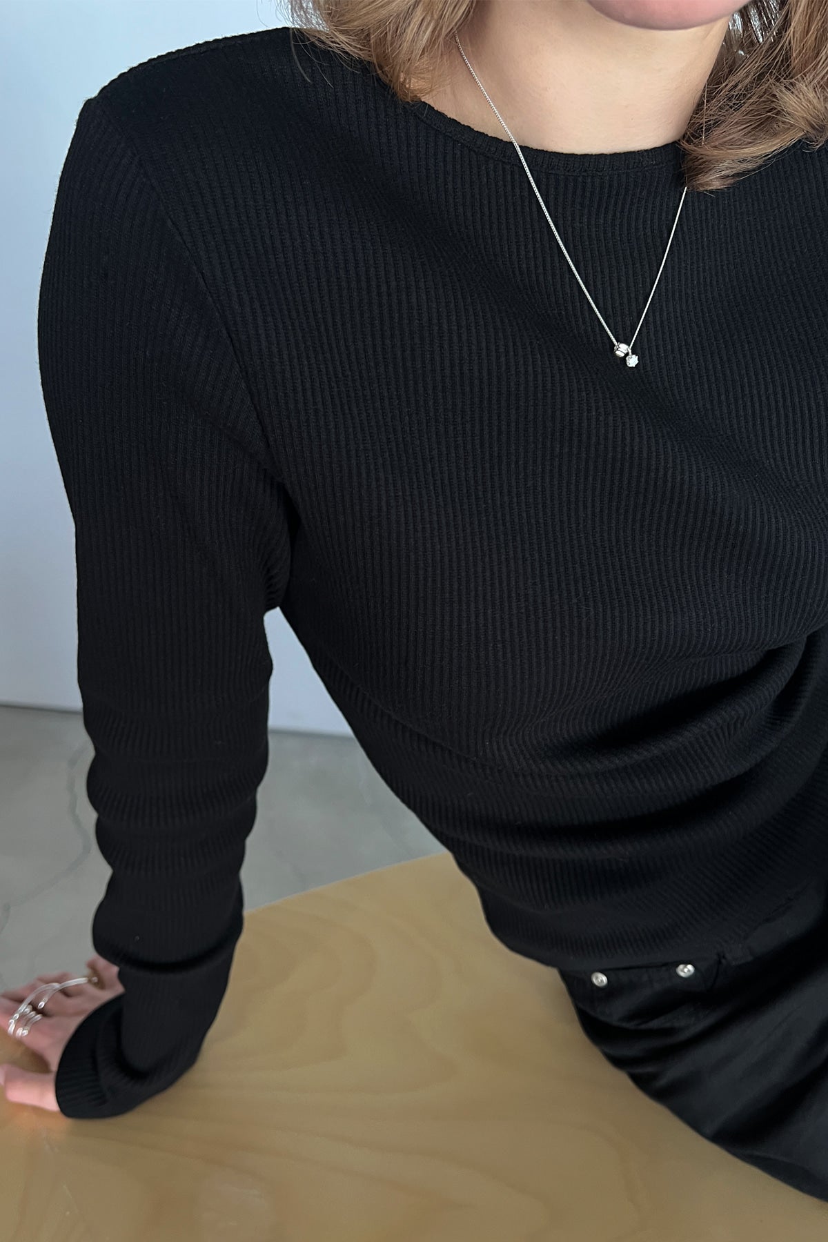 Canelé Clair Necklace (Silver)【MWNL251002】