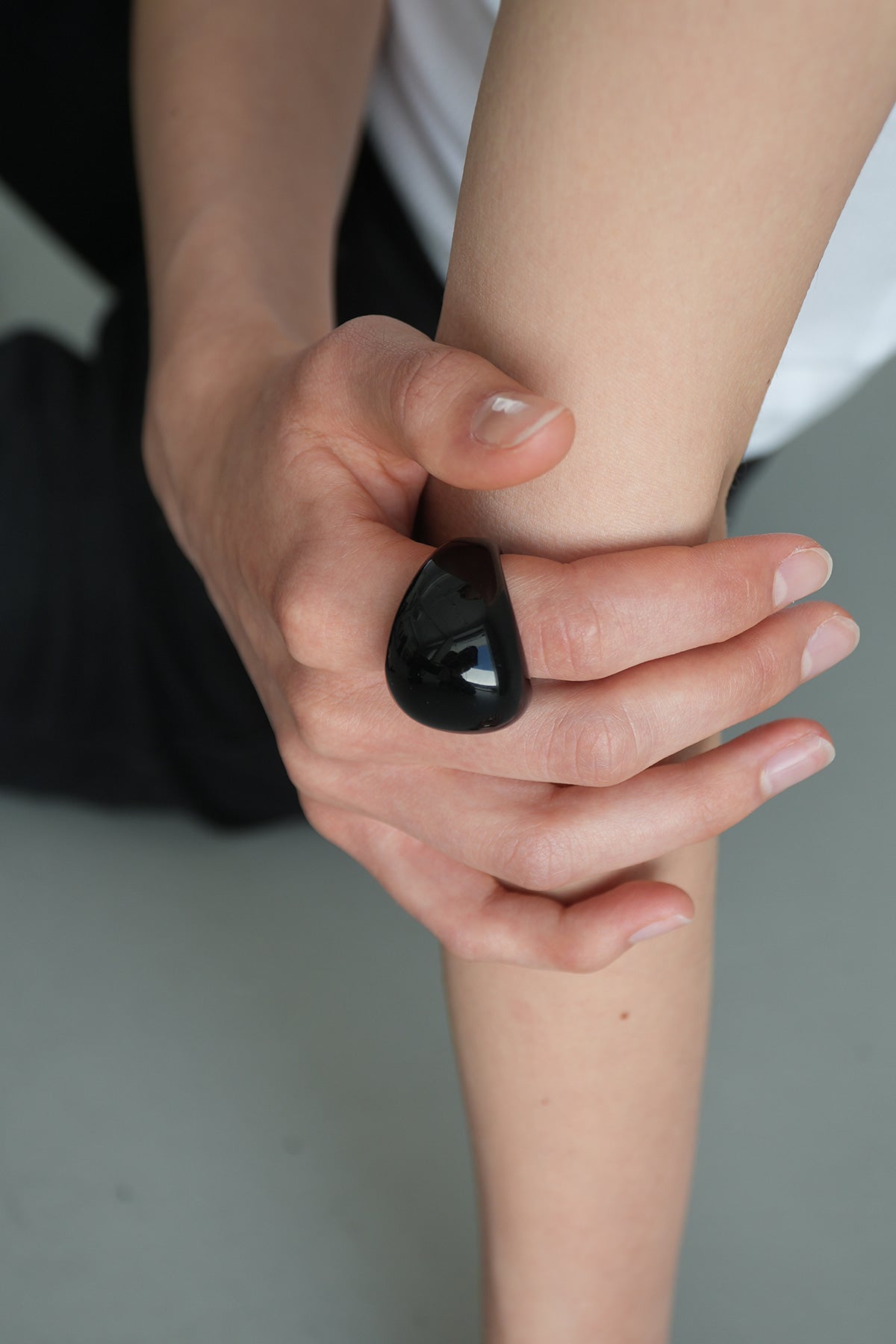 Black Dome Ring【MWRG260403】