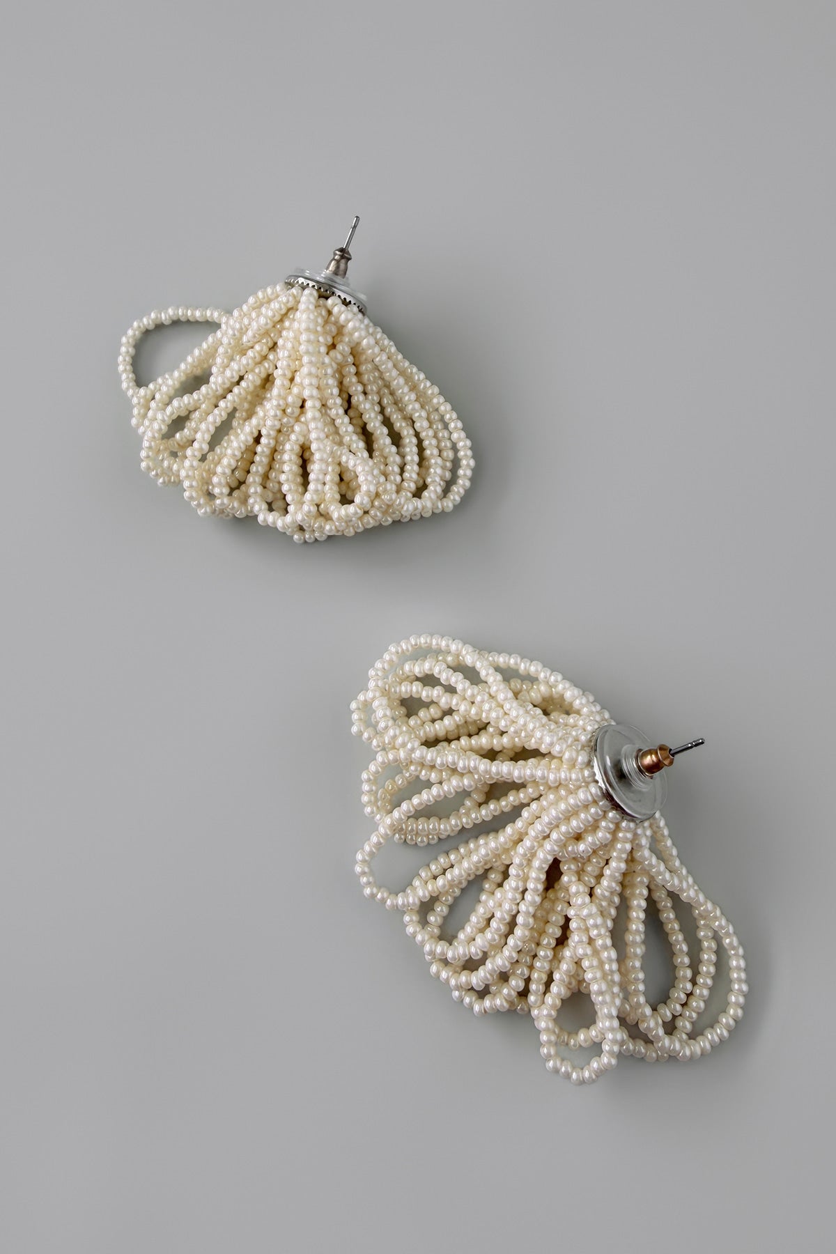 Seed Pearl Tassel Earrings【MWER260602】