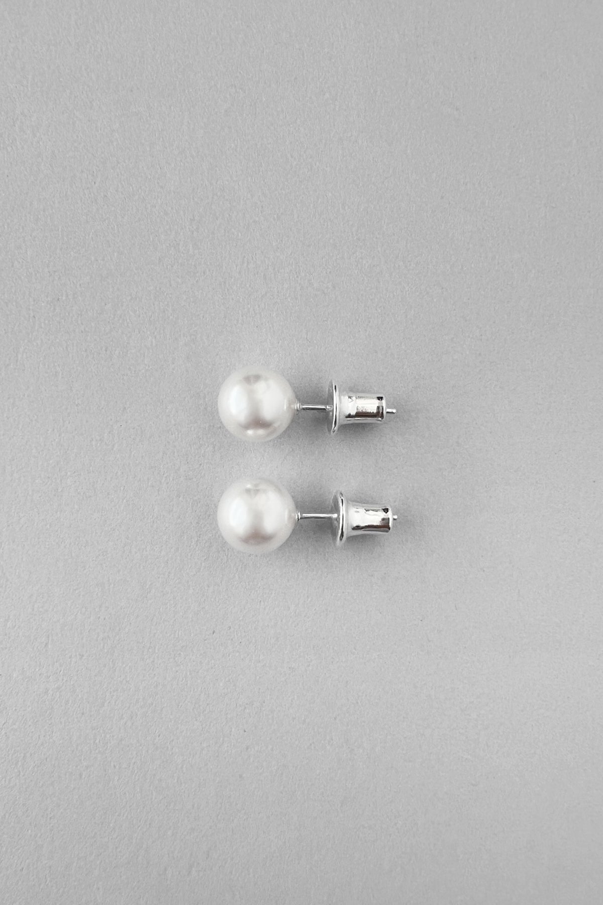 Everyday Pearl Earrings - 8mm【MWER250105】