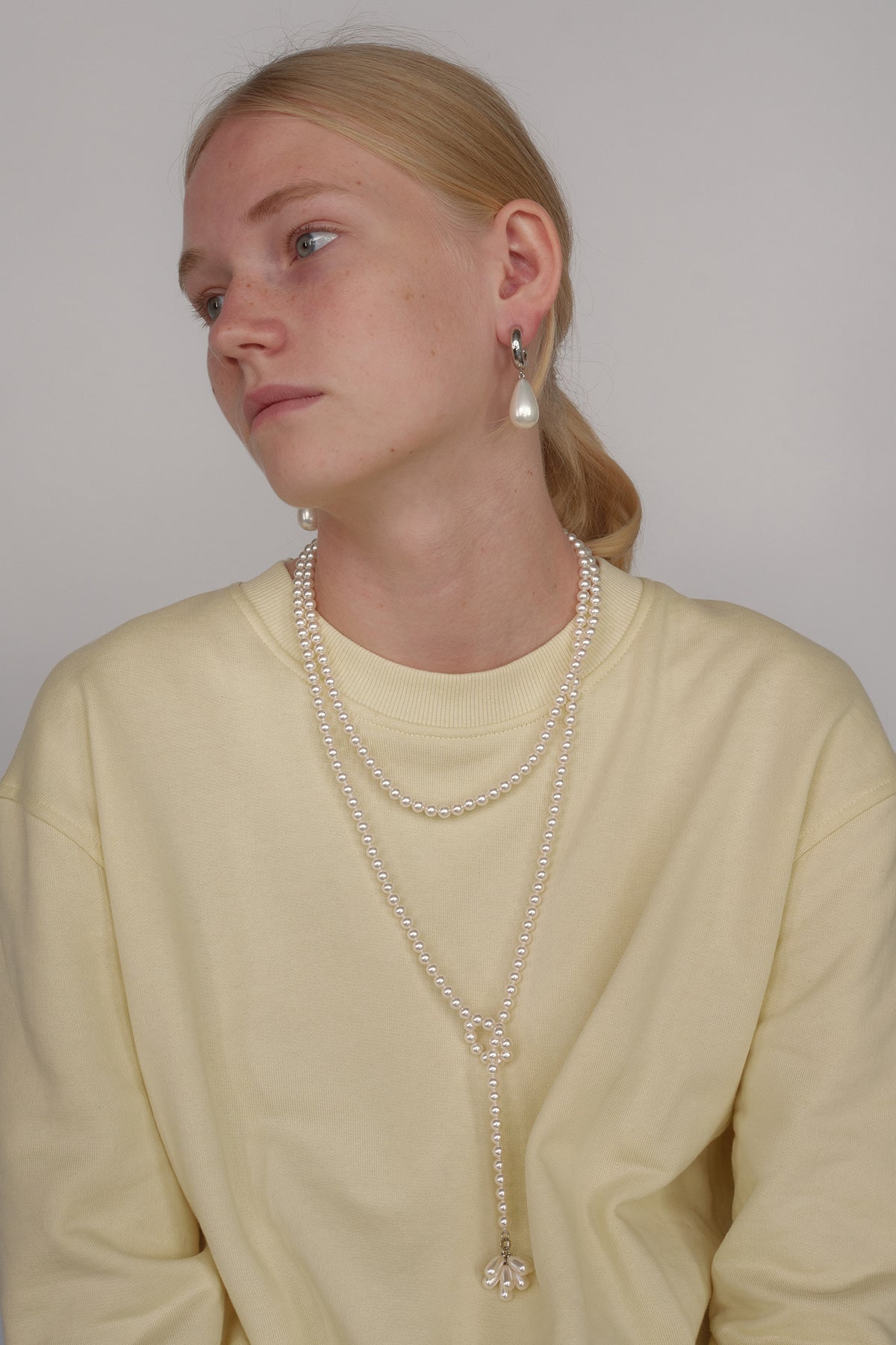 Pearl Flower Two-way Necklace【MWNL240601】