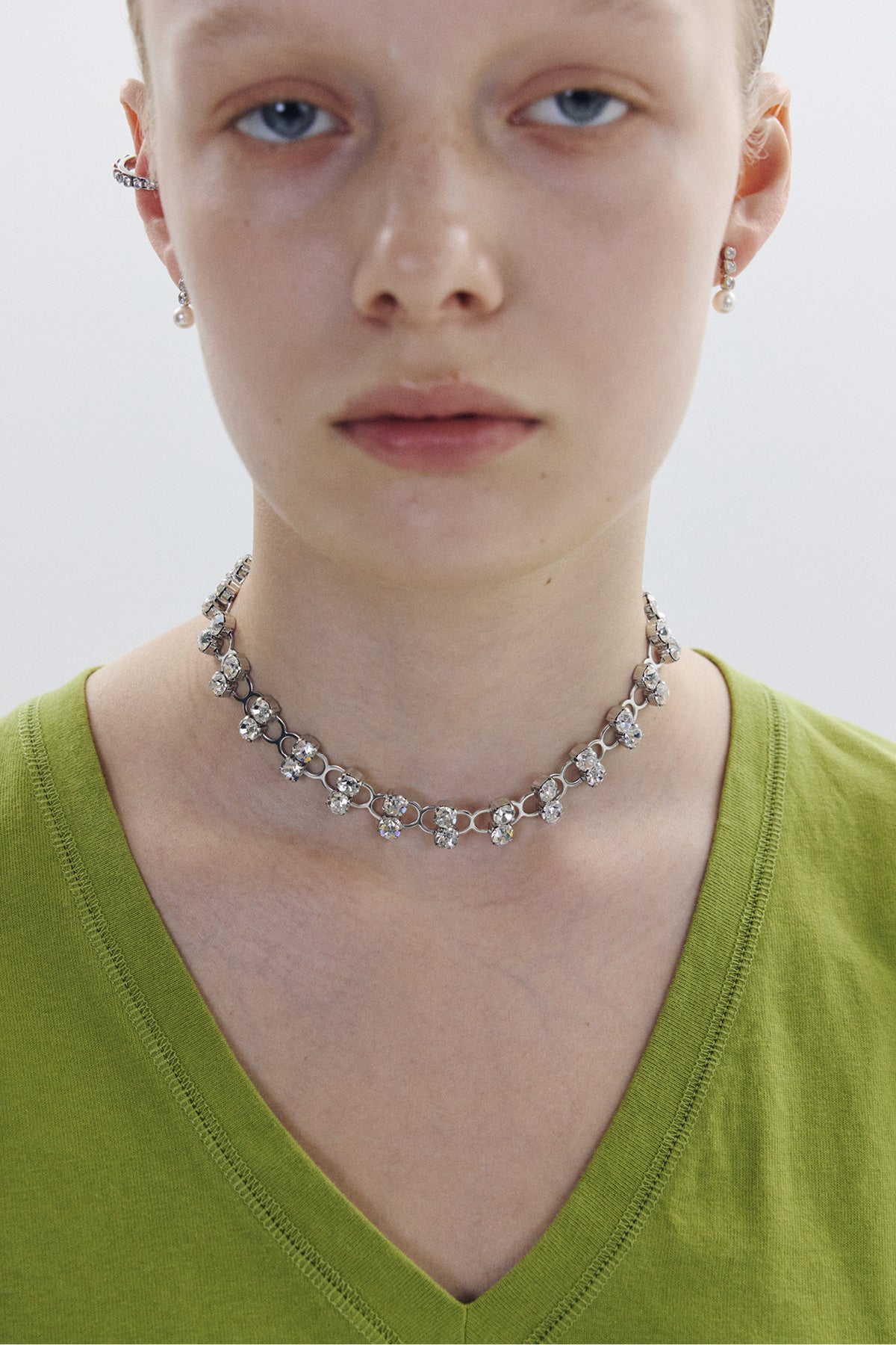 Crystal Vine Necklace【MWNL260603】