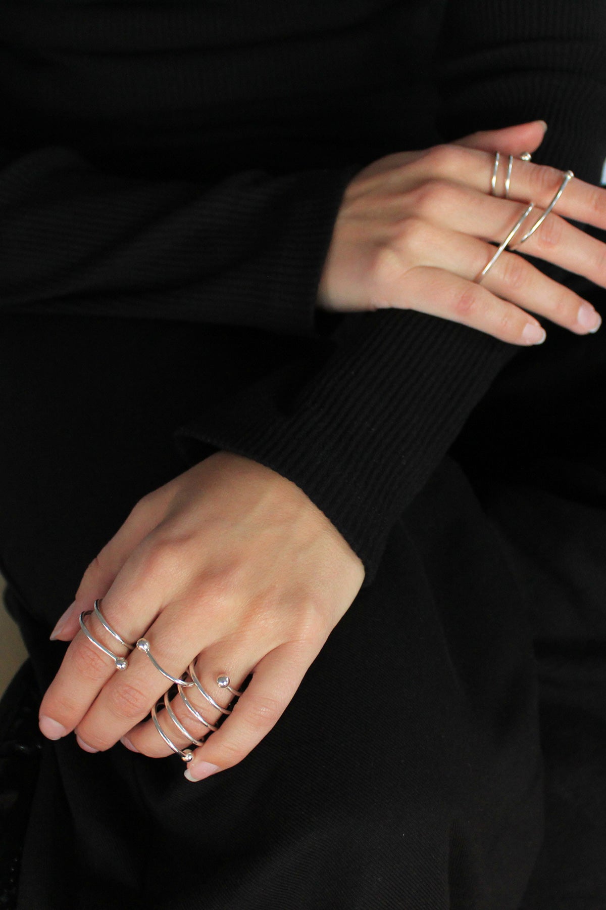 ME x Qri Silver Ring 2　【MWRG250902】