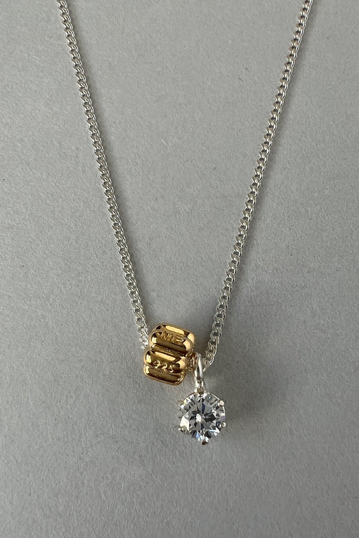 Canelé Clair Necklace (Gold)【MWNL251002】