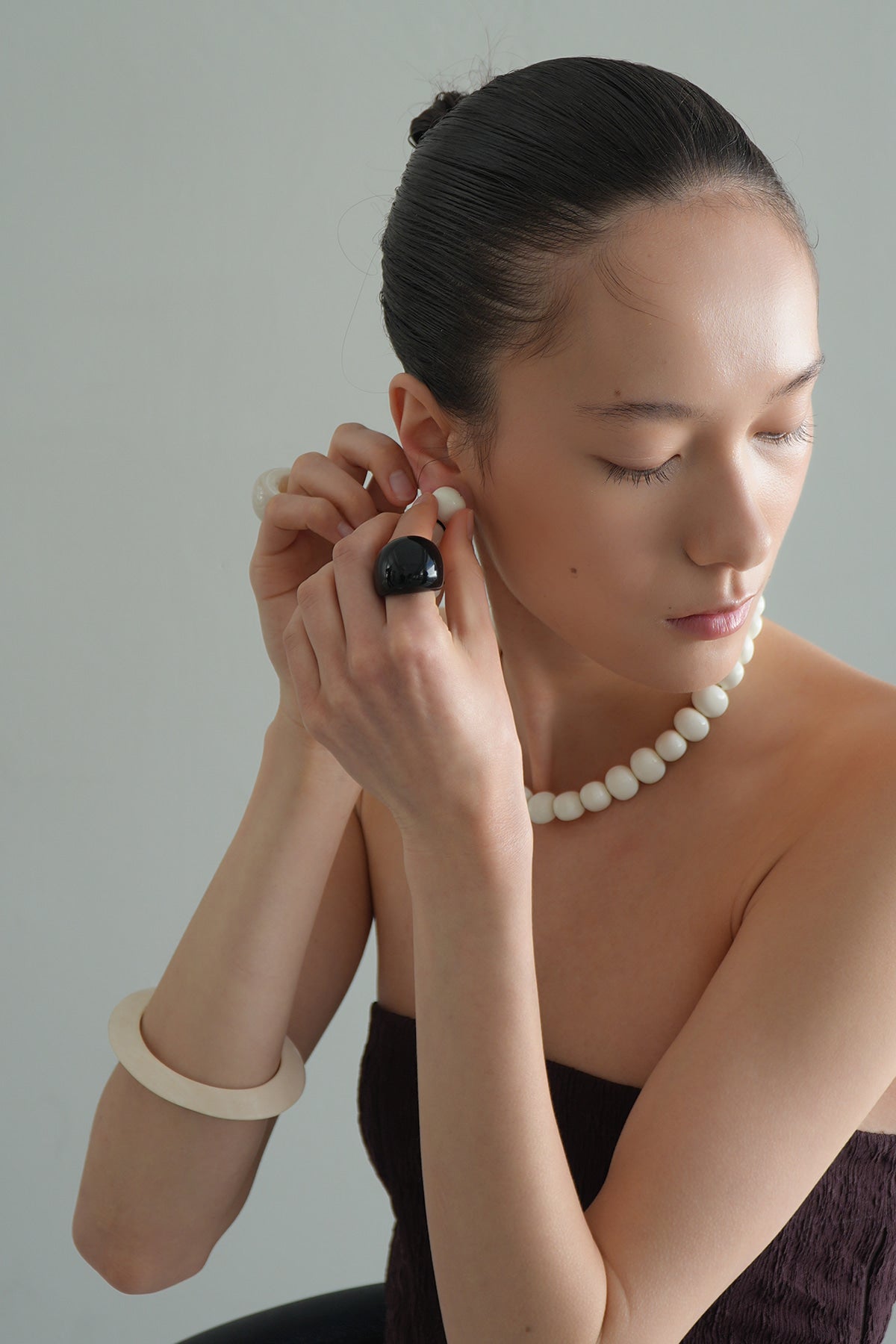 Black Dome Ring【MWRG260403】