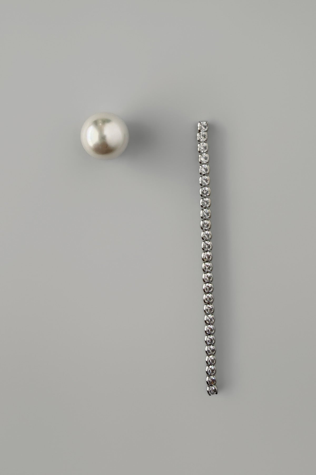 Pearl and Lightline Earrings【MWER260606】