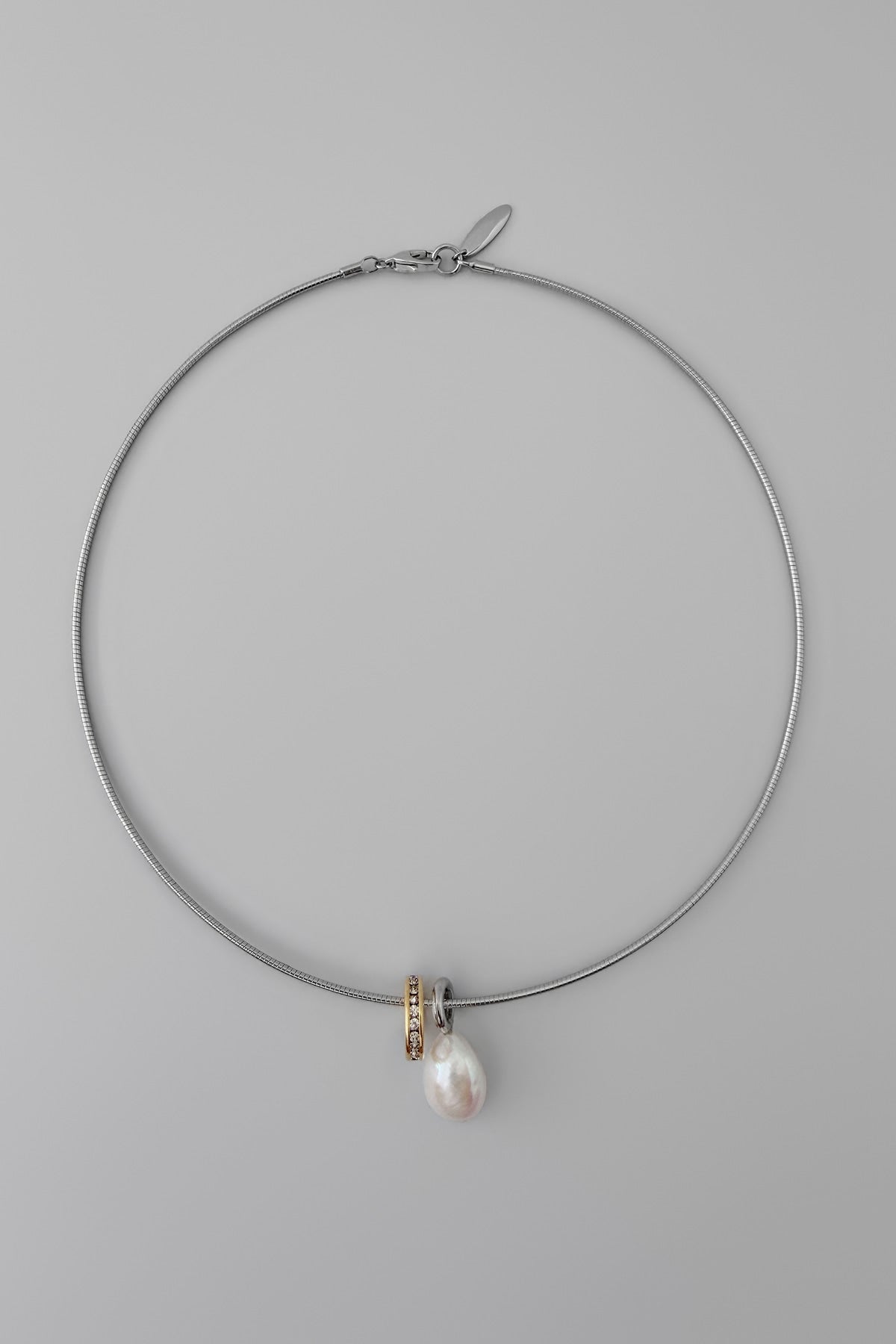 Baroque Pearl Wire Necklace【MWNL260605】
