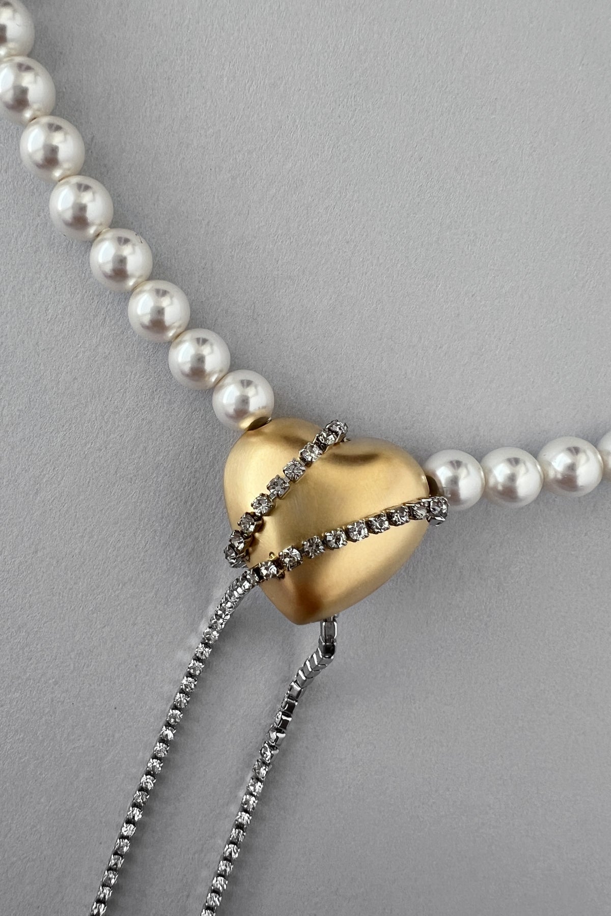 Moonlit Heartstrings Pearl Necklace【MWNL250105】
