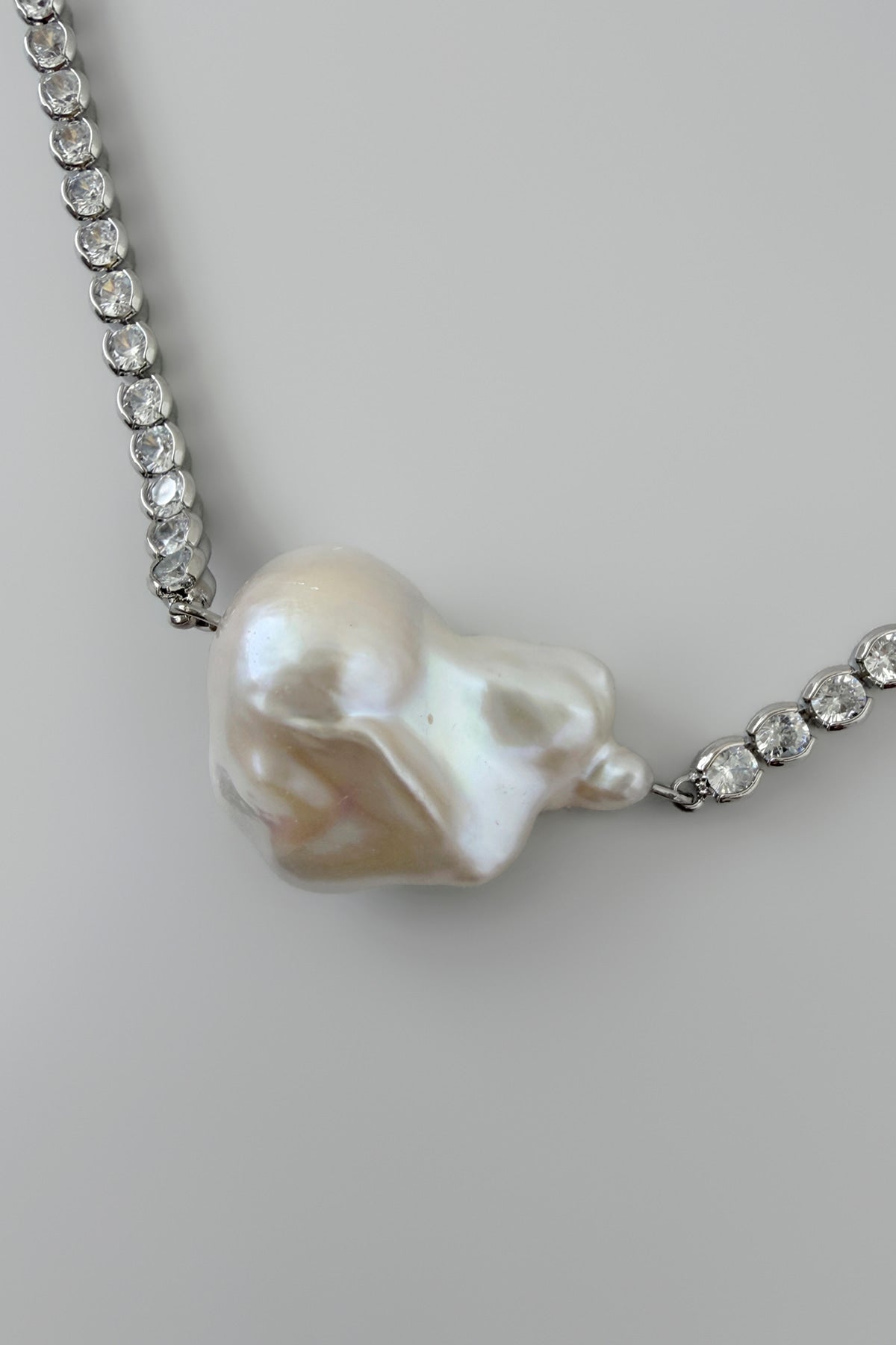 Lightline Baroque Pearl Necklace【MWNL260607】