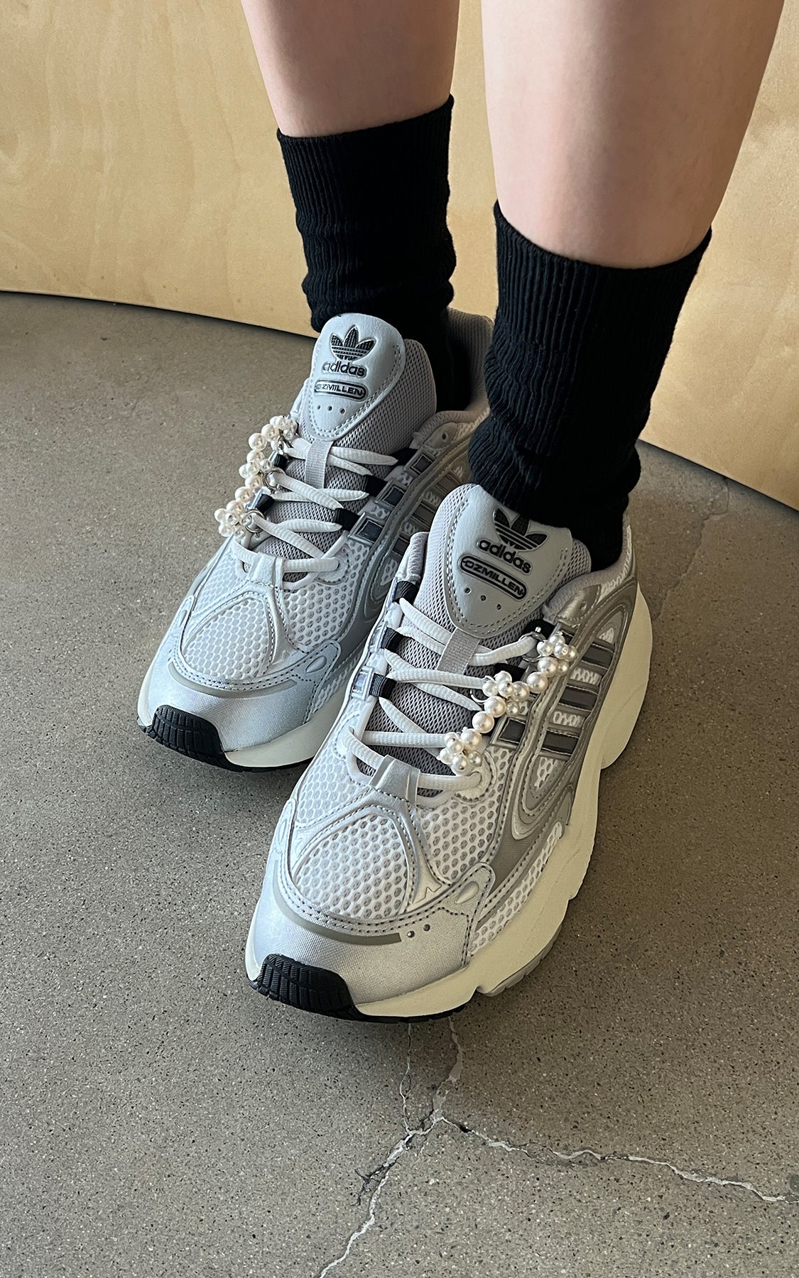 Pearl Buds Shoelace Charms(SET)【MWET240403】