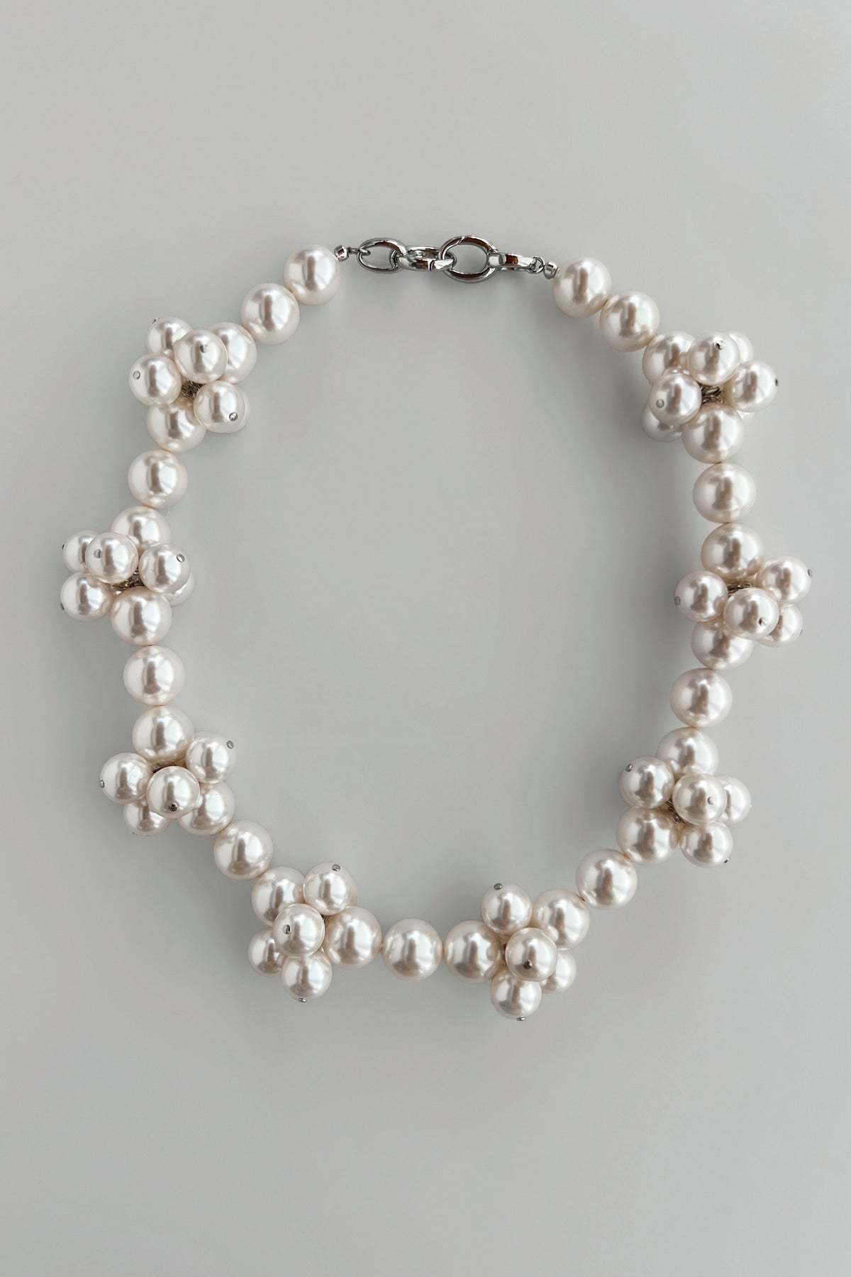 Big Flower Pearl Necklace【MWNL260202】