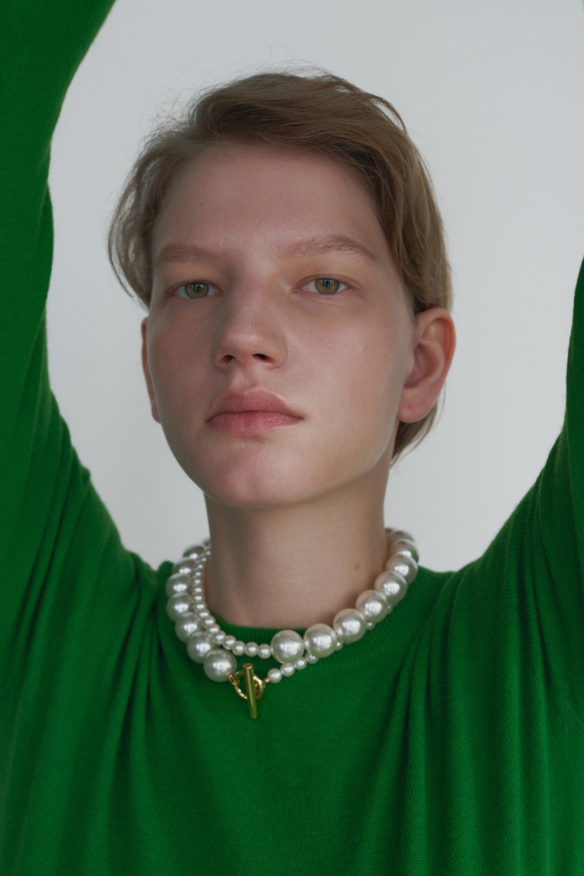 Big Pearl Two Way Necklace【MWNL260203】