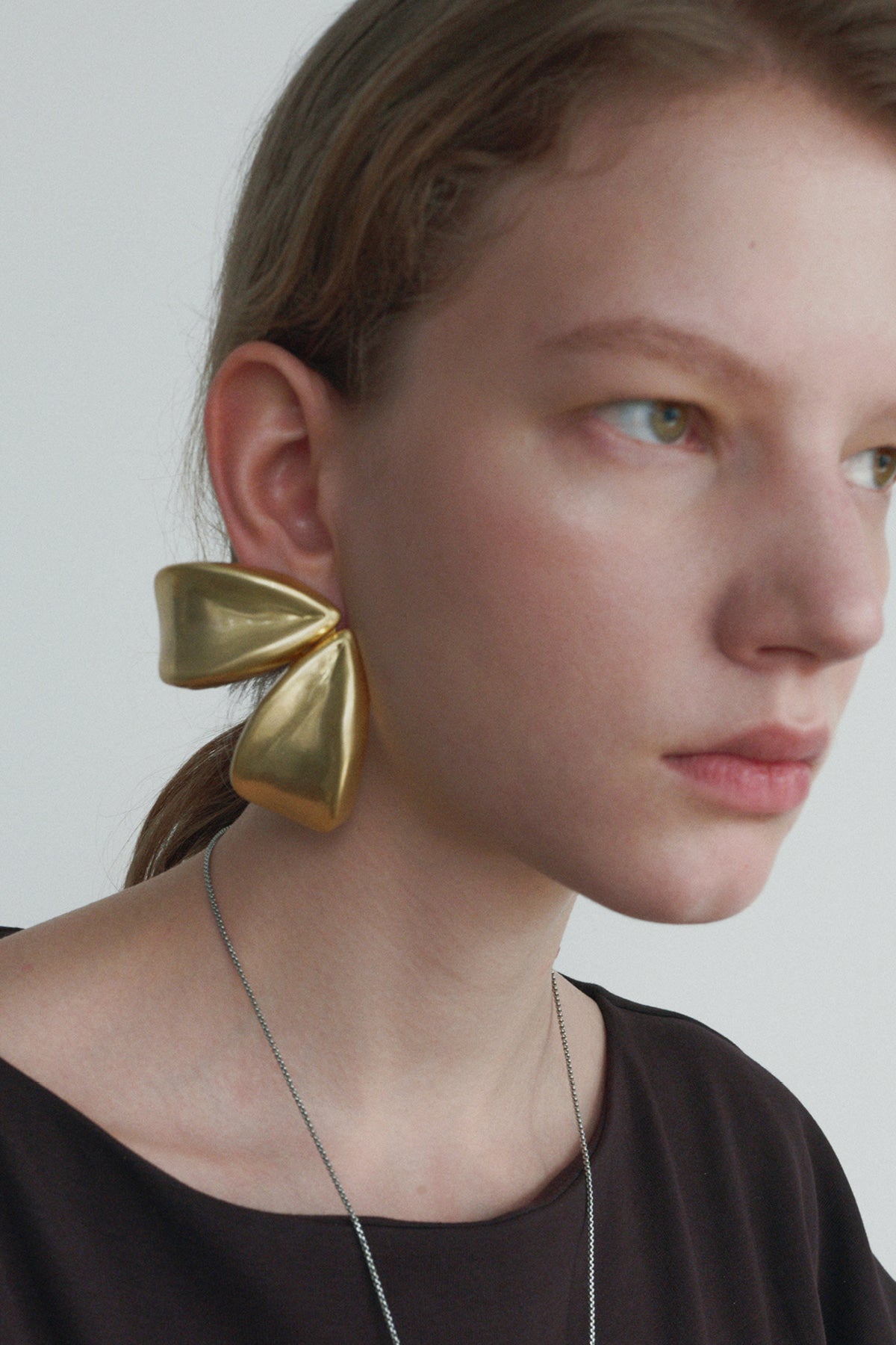 Golden Petal Single Earring【MWER260202】