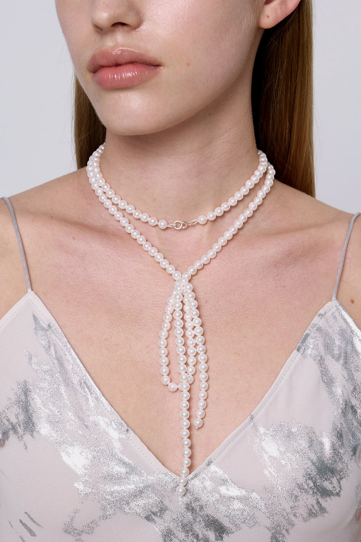 French Bow Two Way Necklace【MWNL230604】