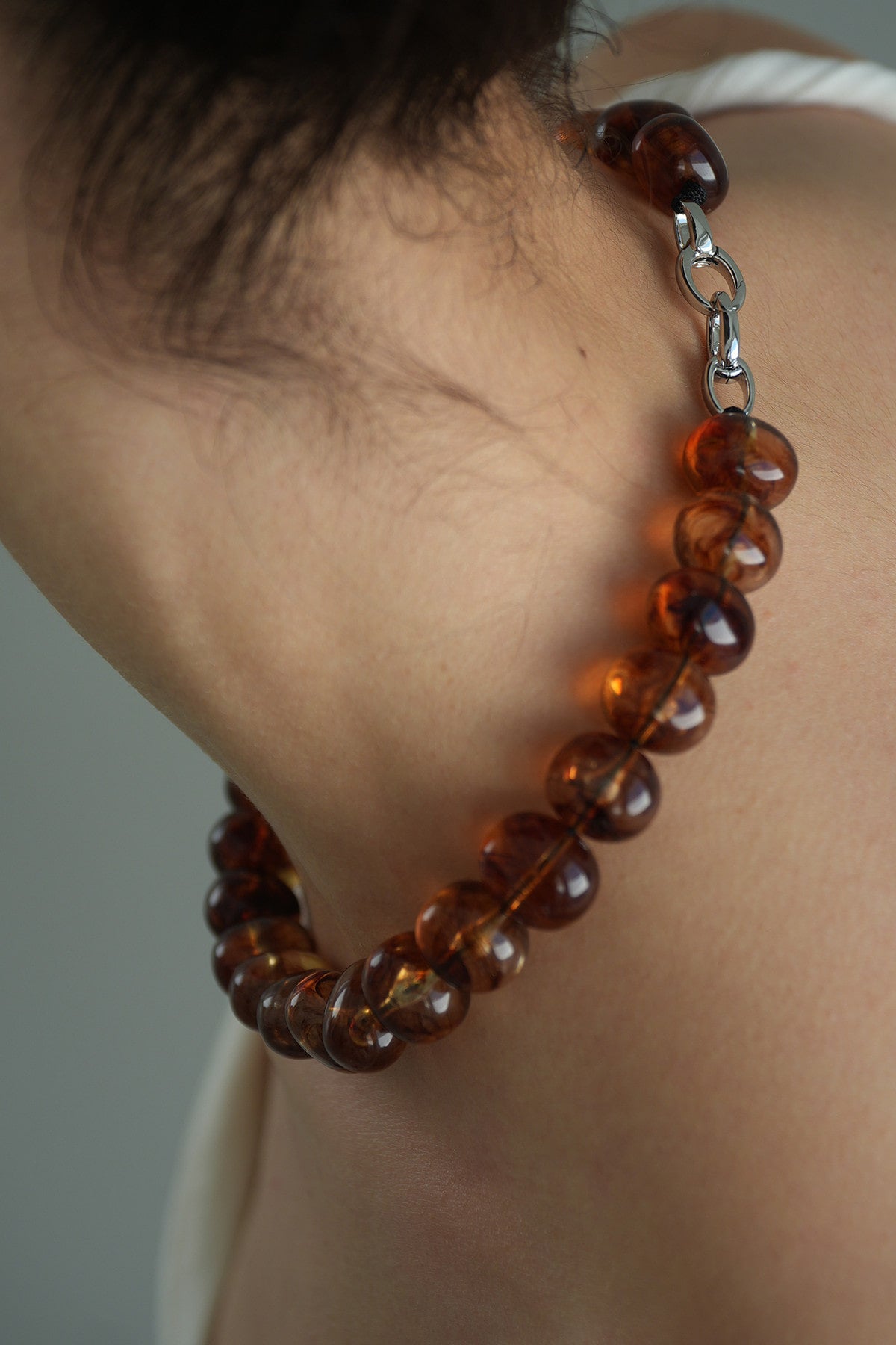 Amber Berry Bold Necklace【MWNL260402】