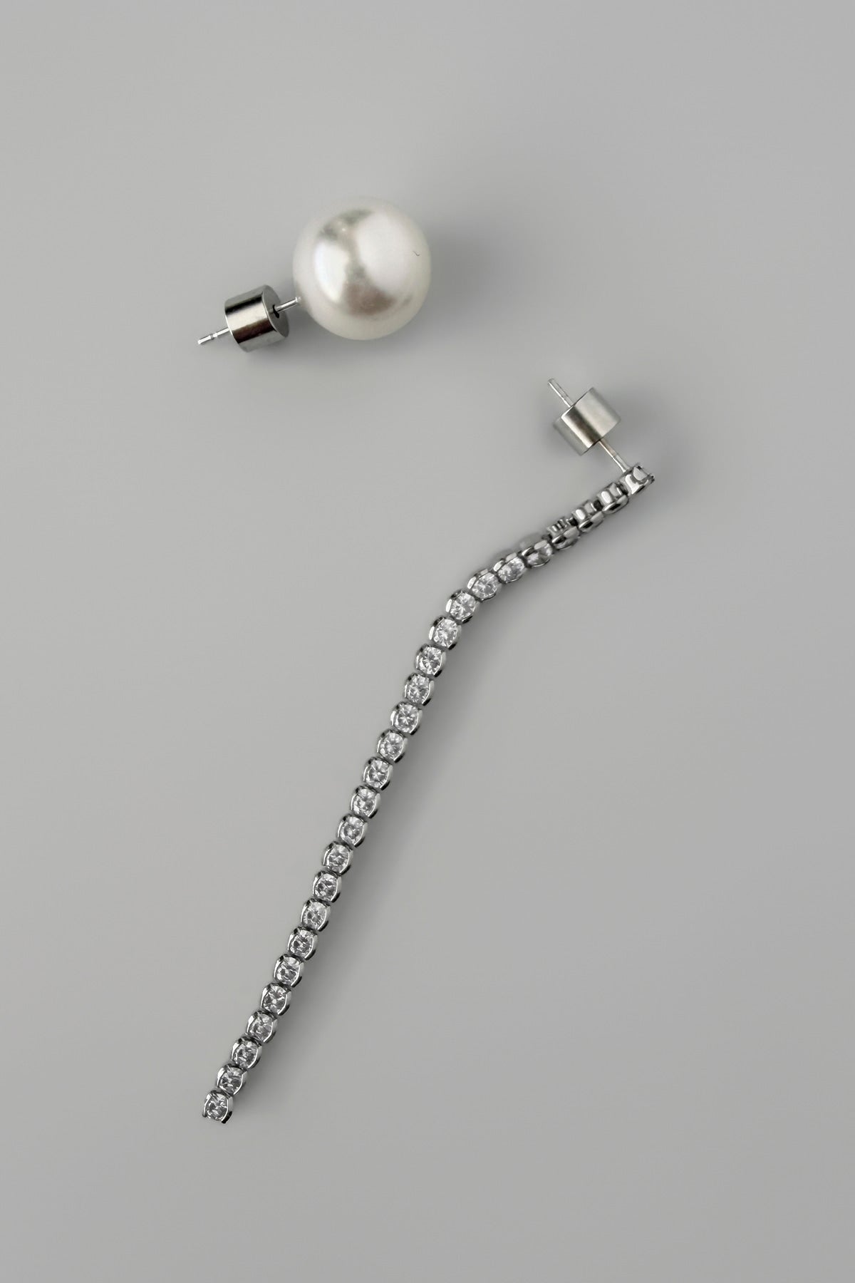 Pearl and Lightline Earrings【MWER260606】
