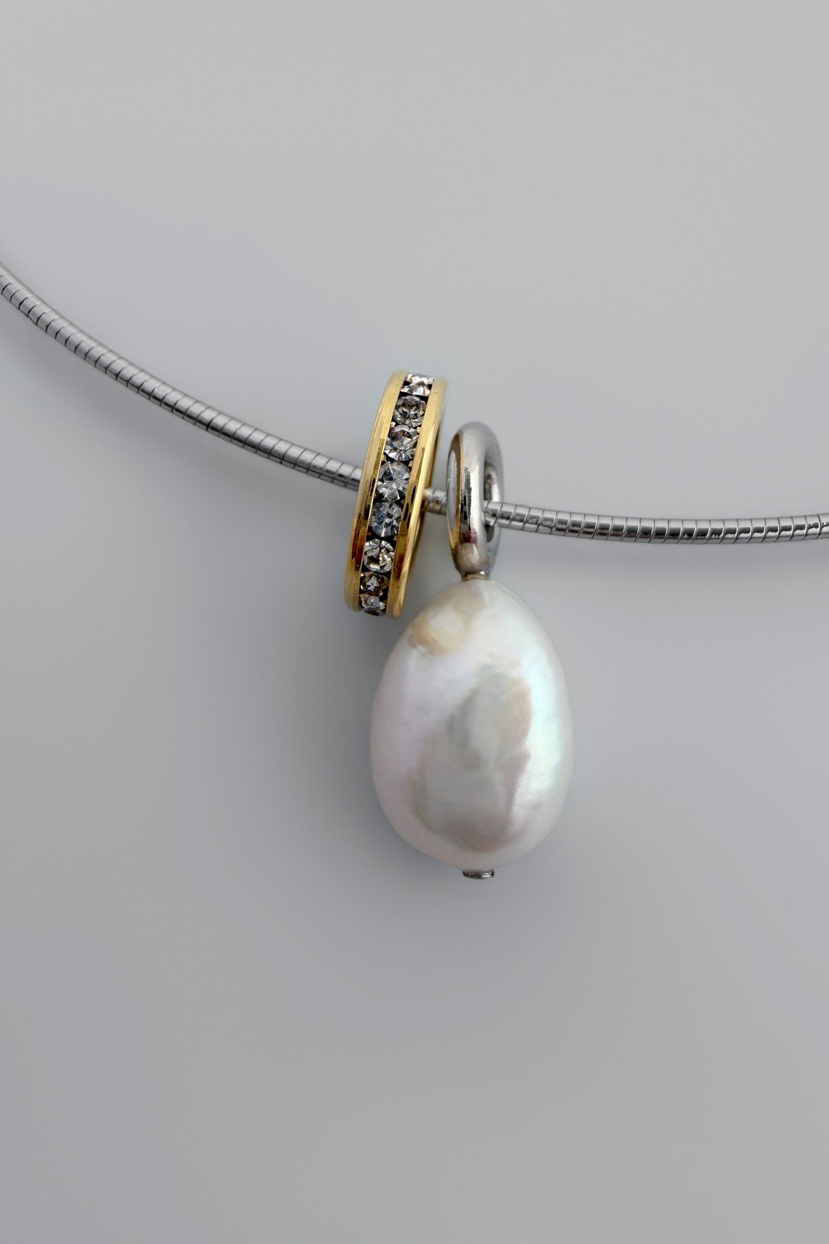 Baroque Pearl Wire Necklace【MWNL260605】