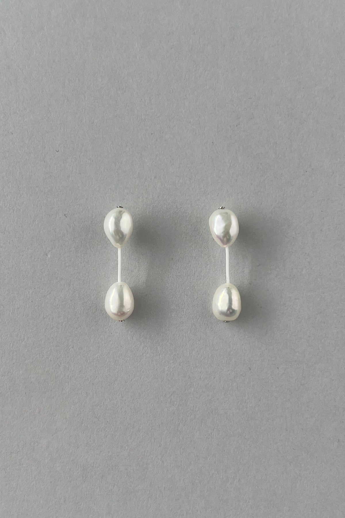 [MJxME] Baroque Pearl String Earrings【MWER250202】