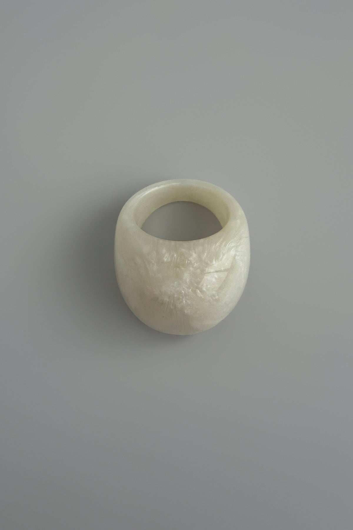 Milk Marble Dome Ring【MWRG260401】
