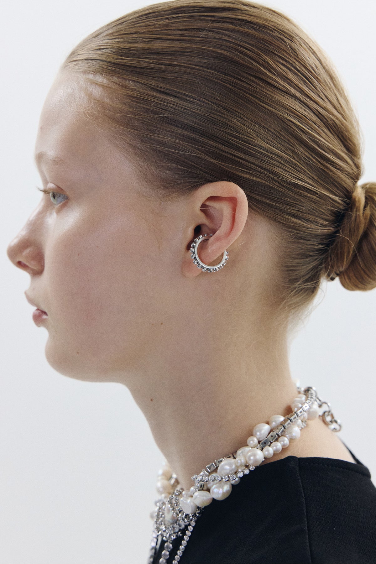 Crystal Band Ear Cuff【MWER260610】