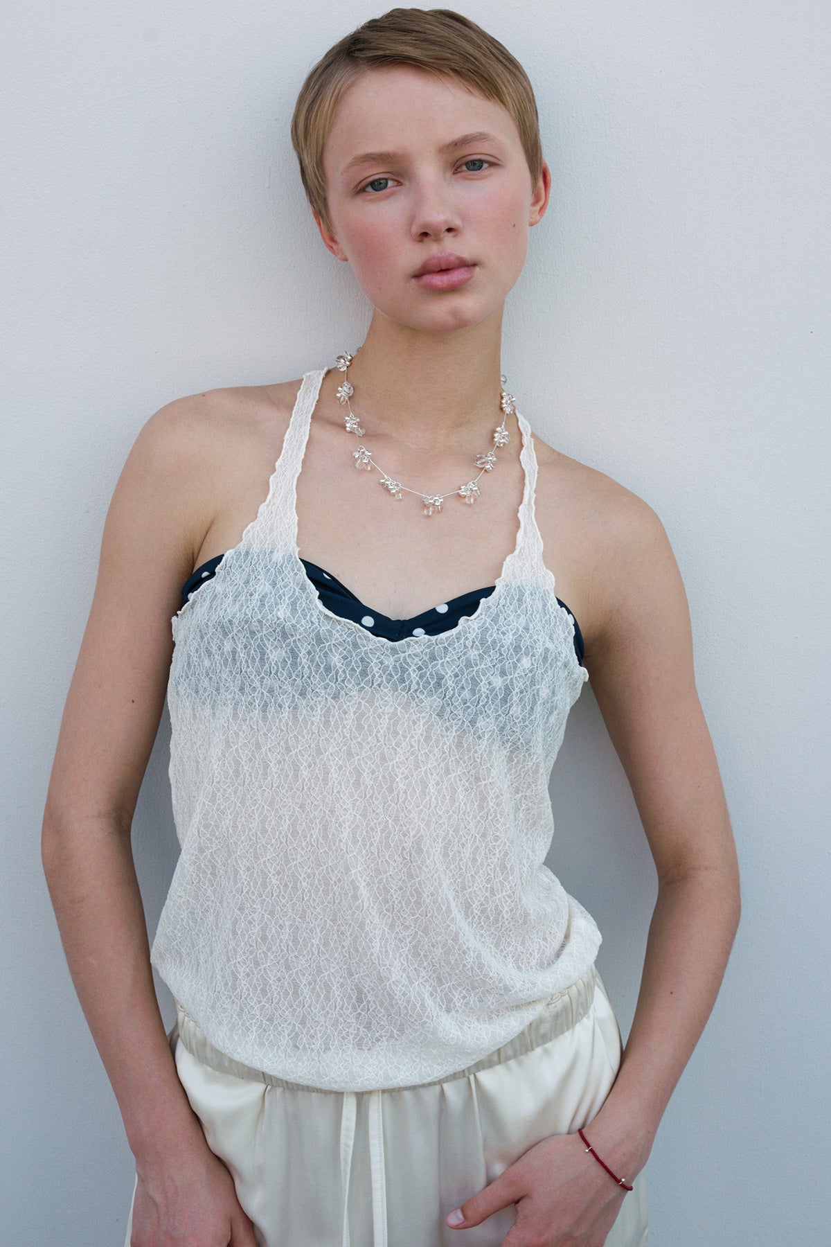 Silver Bubble Necklace【MWNL250501】