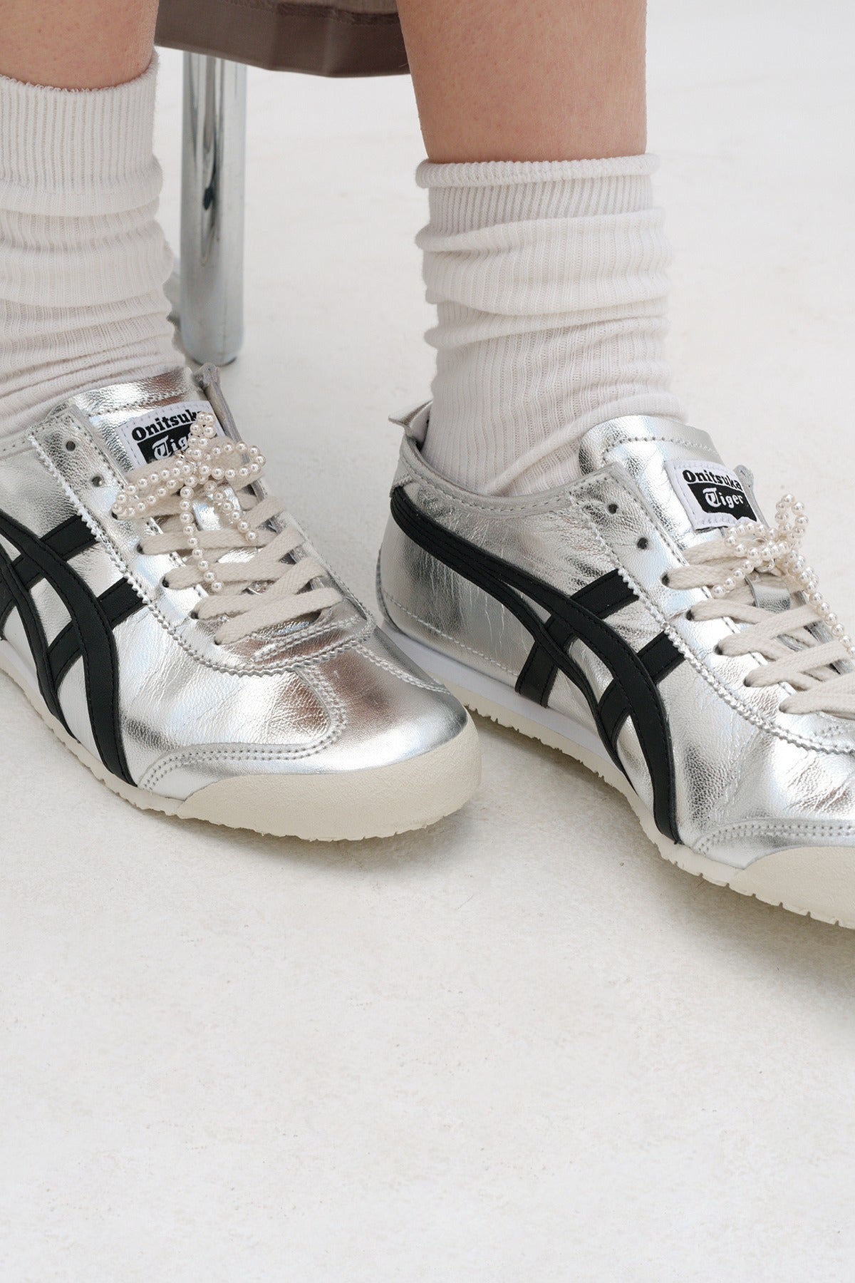 Petite Pearl Tassel Shoelace Charms(set)【MWET240202】