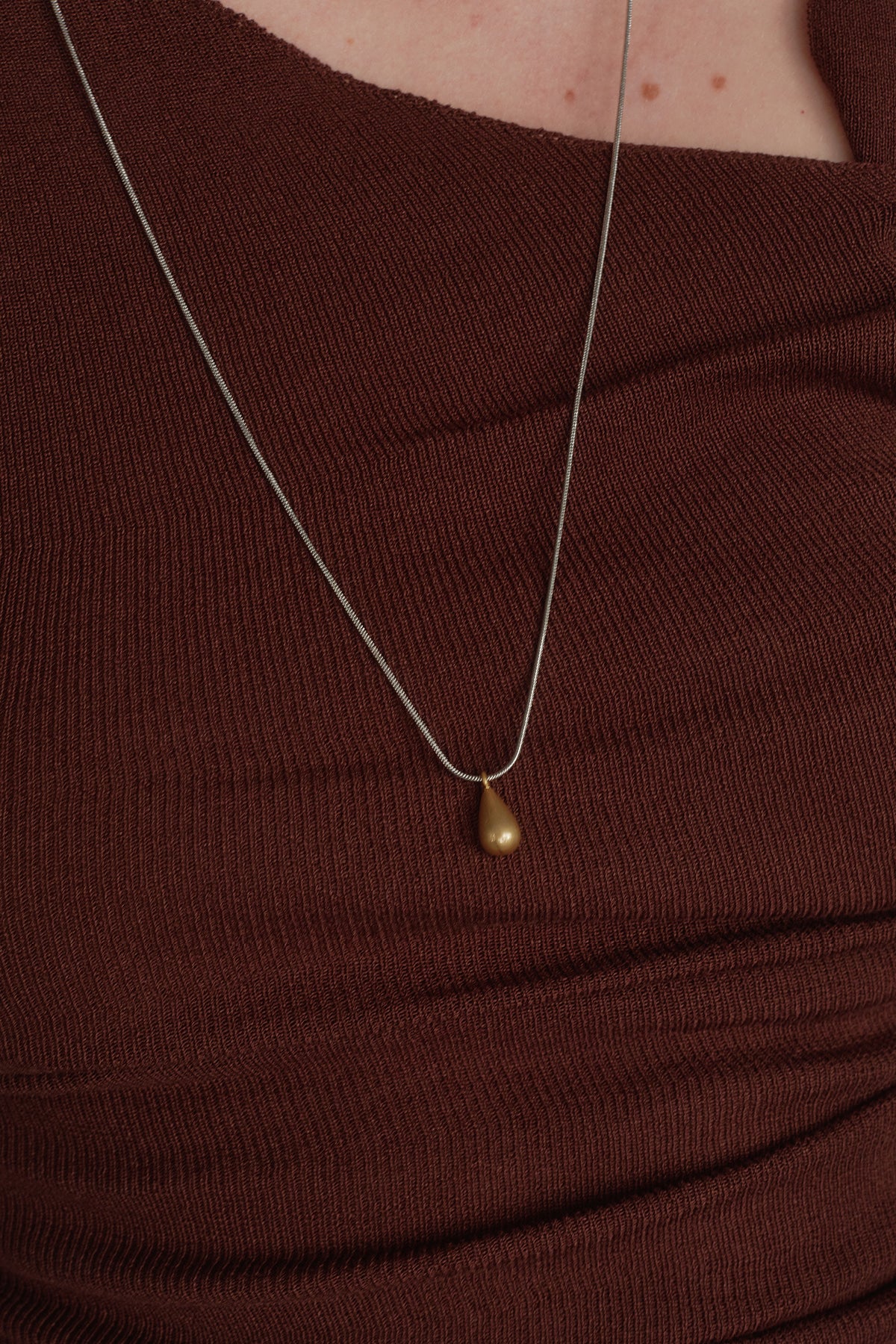 Teardrop Pendant Necklace【MWNL240606】